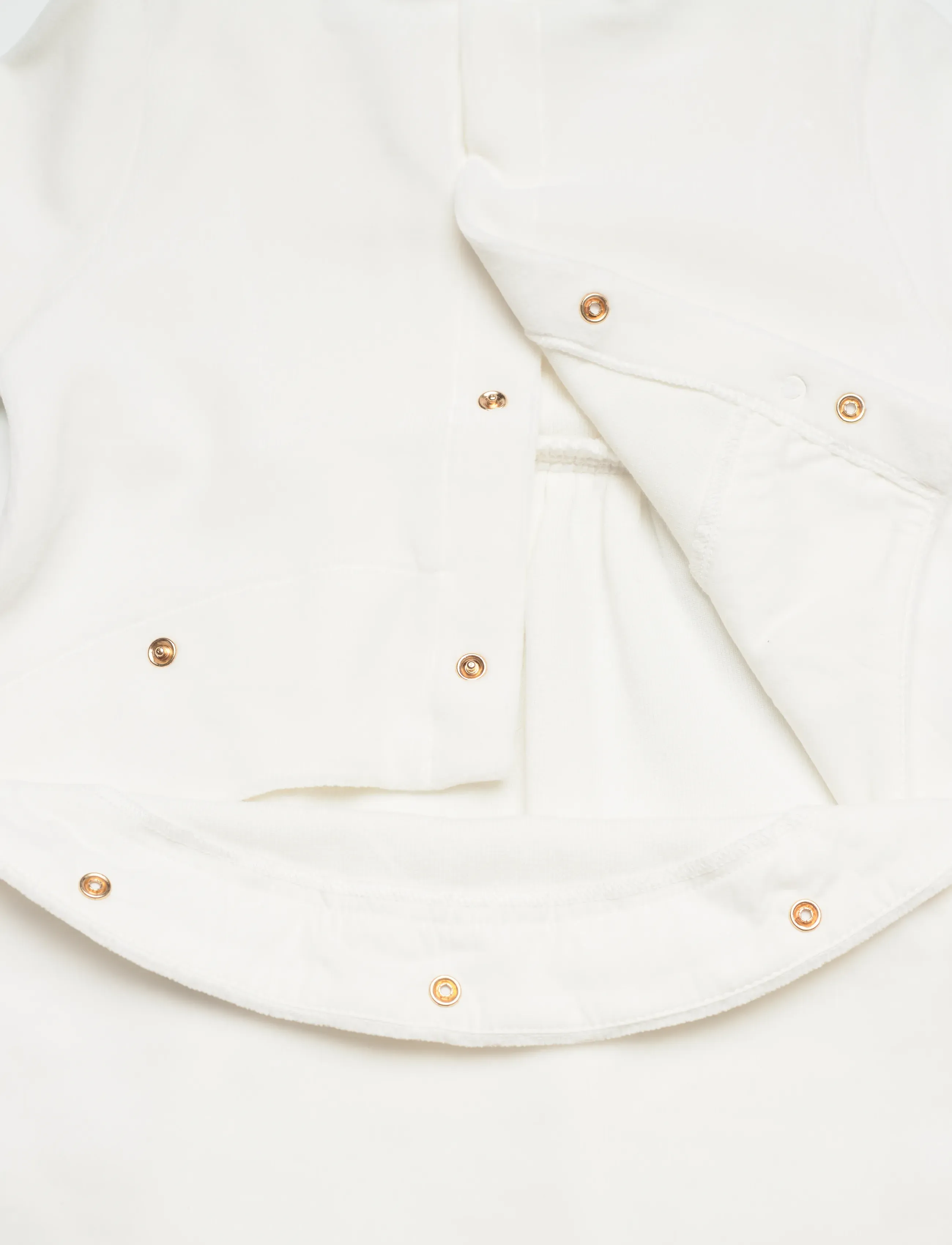 Chloé - Ivory Logo Babygrow - pikkade varrukatega - white - 5