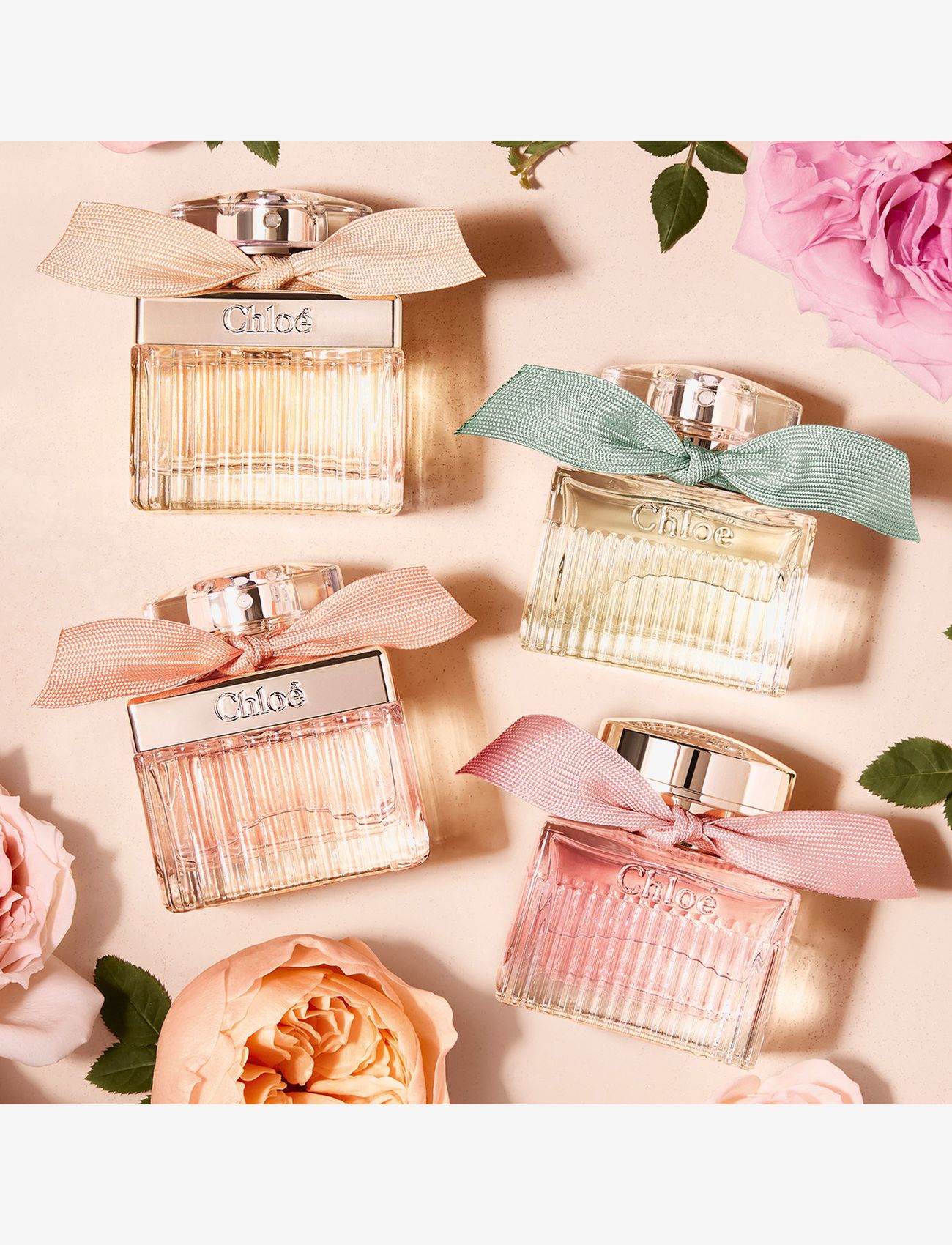 Chloé - Chloé Rose Naturelle EdP - rejsestørrelser & kits  - clear - 4