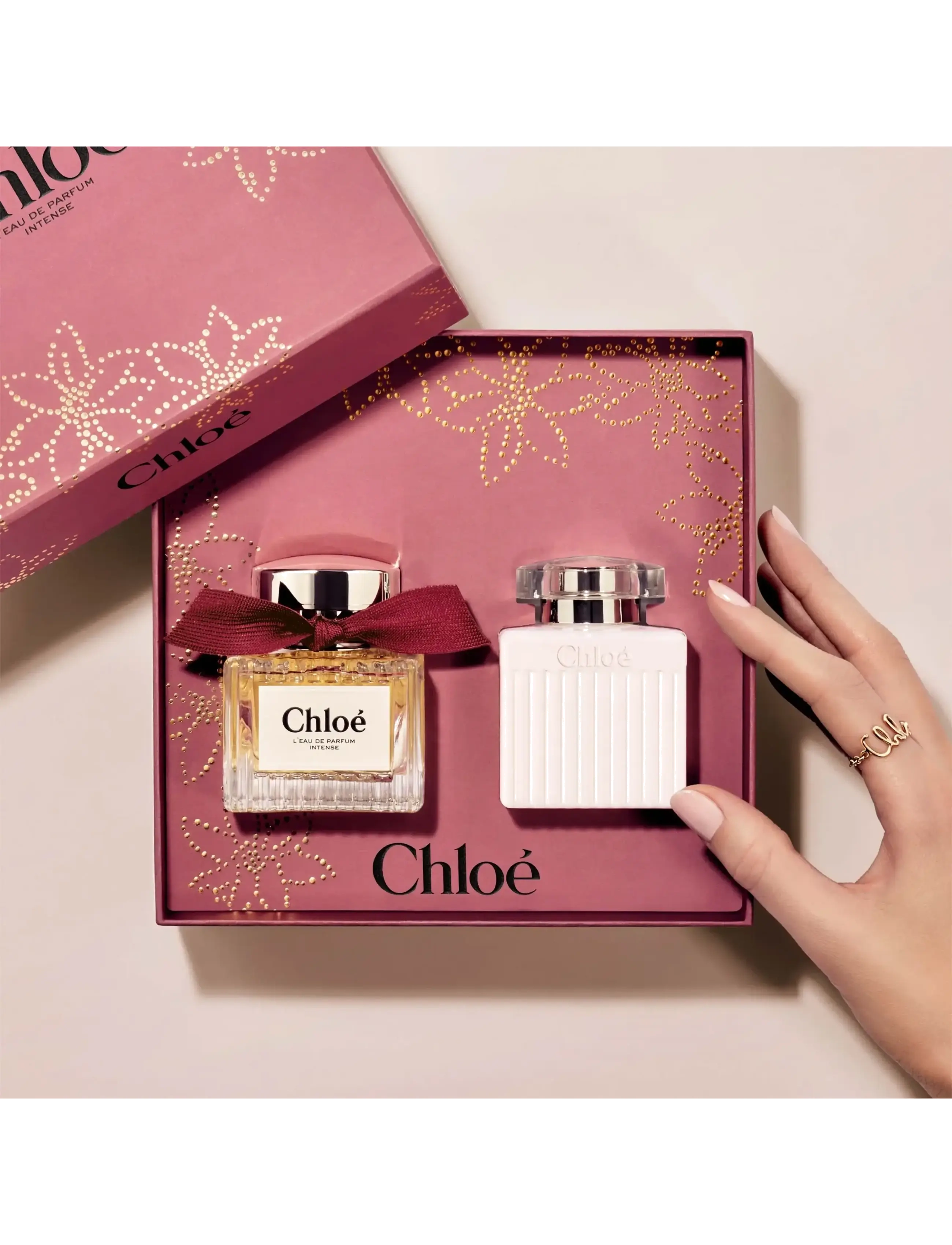 Chloé - Gift Set Chloé L'Eau de Parfum Intense EdP + Body Lotion - clear - 3