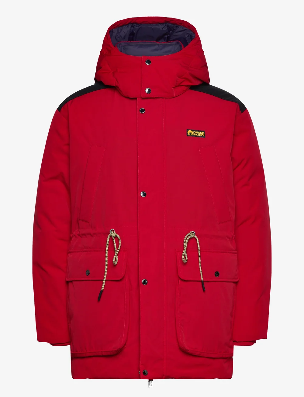 Ciesse Piumini - CP MONTANA 4 POCKET PARKA W DETACHABLE HOODED - talvejoped - high risk red-eclipse - 0