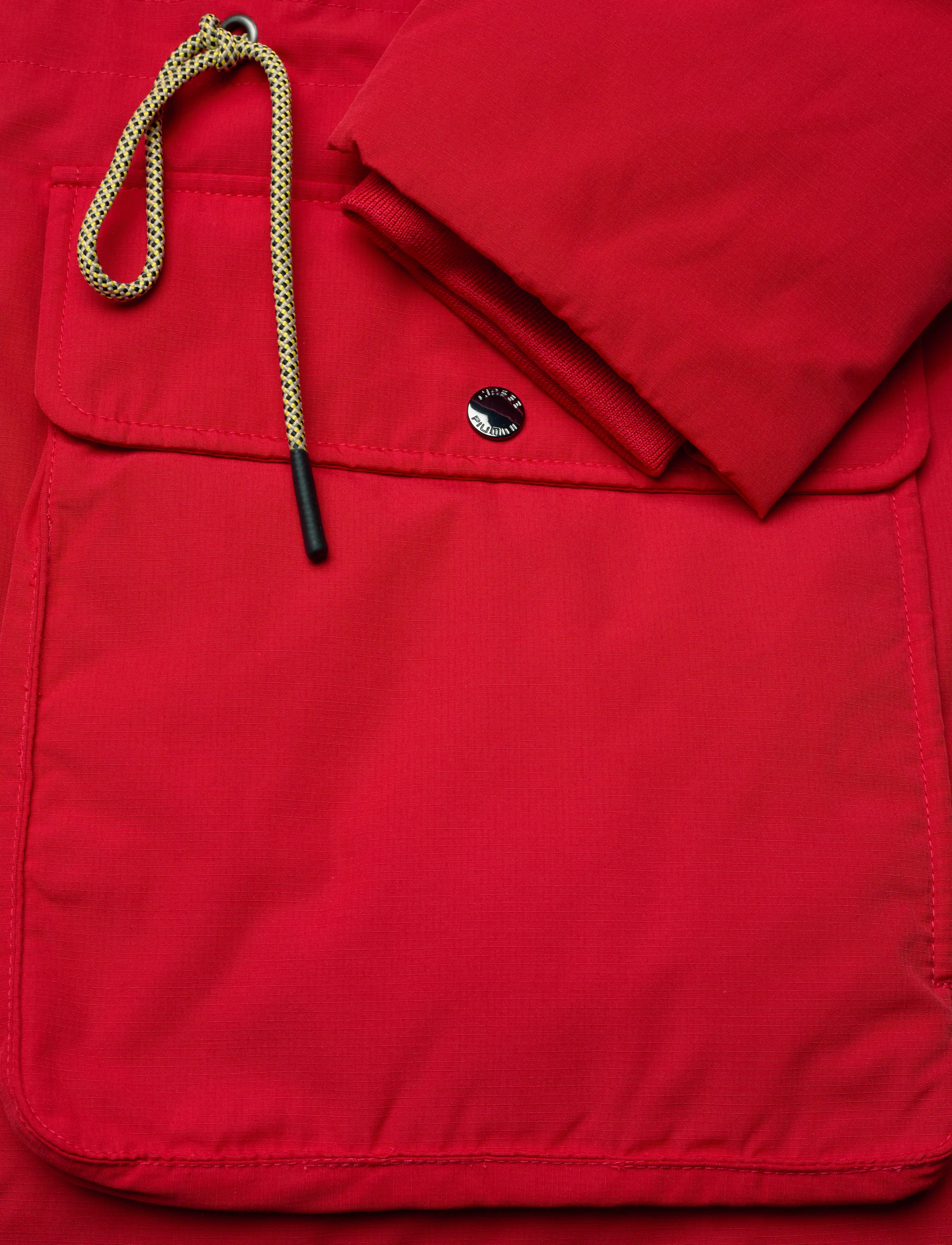 Ciesse Piumini - CP MONTANA 4 POCKET PARKA W DETACHABLE HOODED - winterjacken - high risk red-eclipse - 4