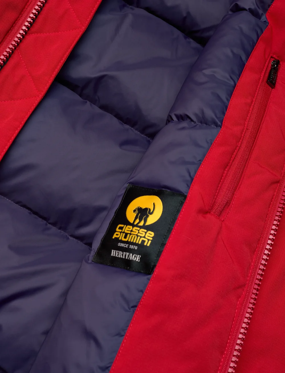 Ciesse Piumini - CP MONTANA 4 POCKET PARKA W DETACHABLE HOODED - talvejoped - high risk red-eclipse - 5