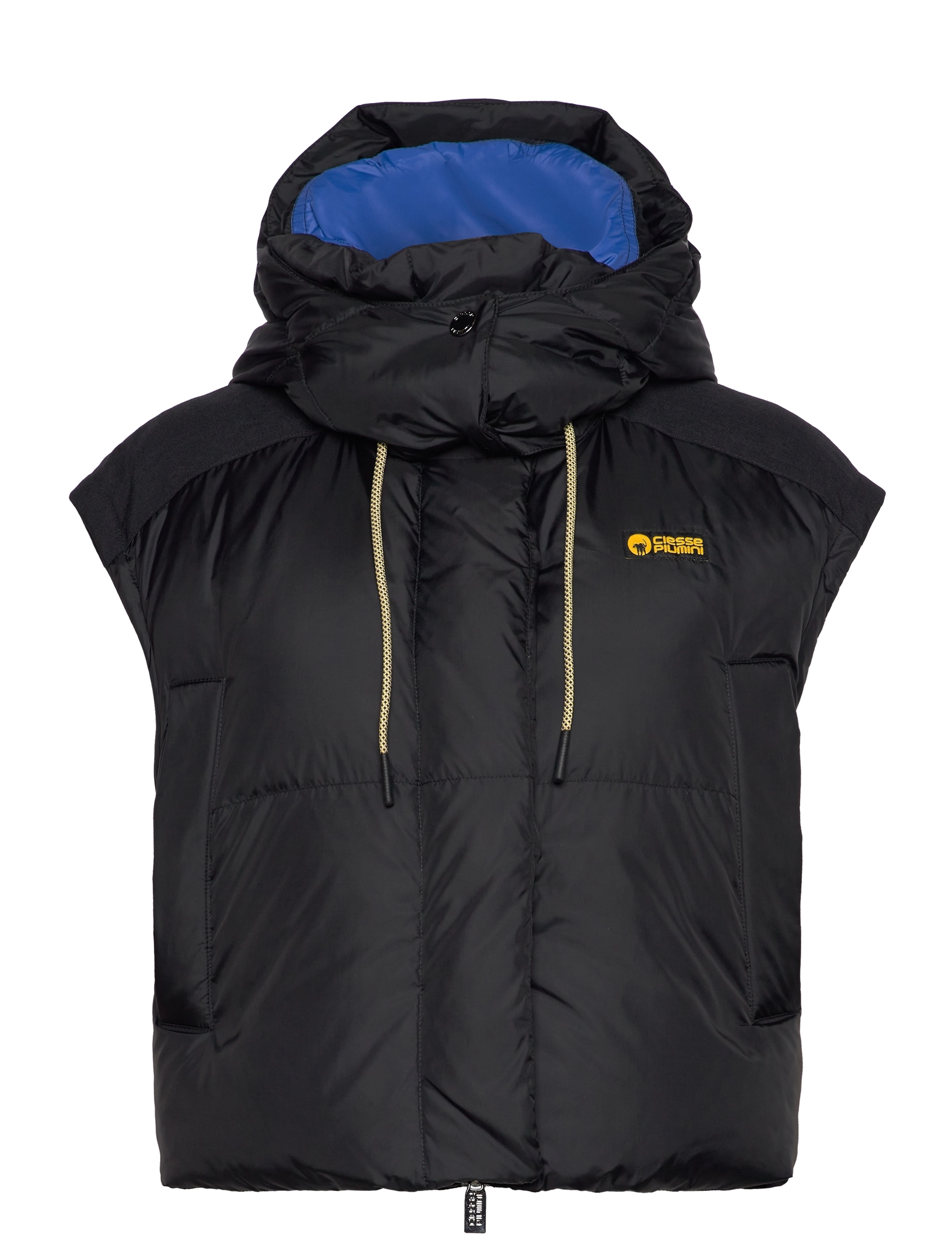 Ciesse Piumini - CP NEVADA JKT W DETACHABLE HOOD AND SLEEVES - overtøj - jet black-turkish sea - 2