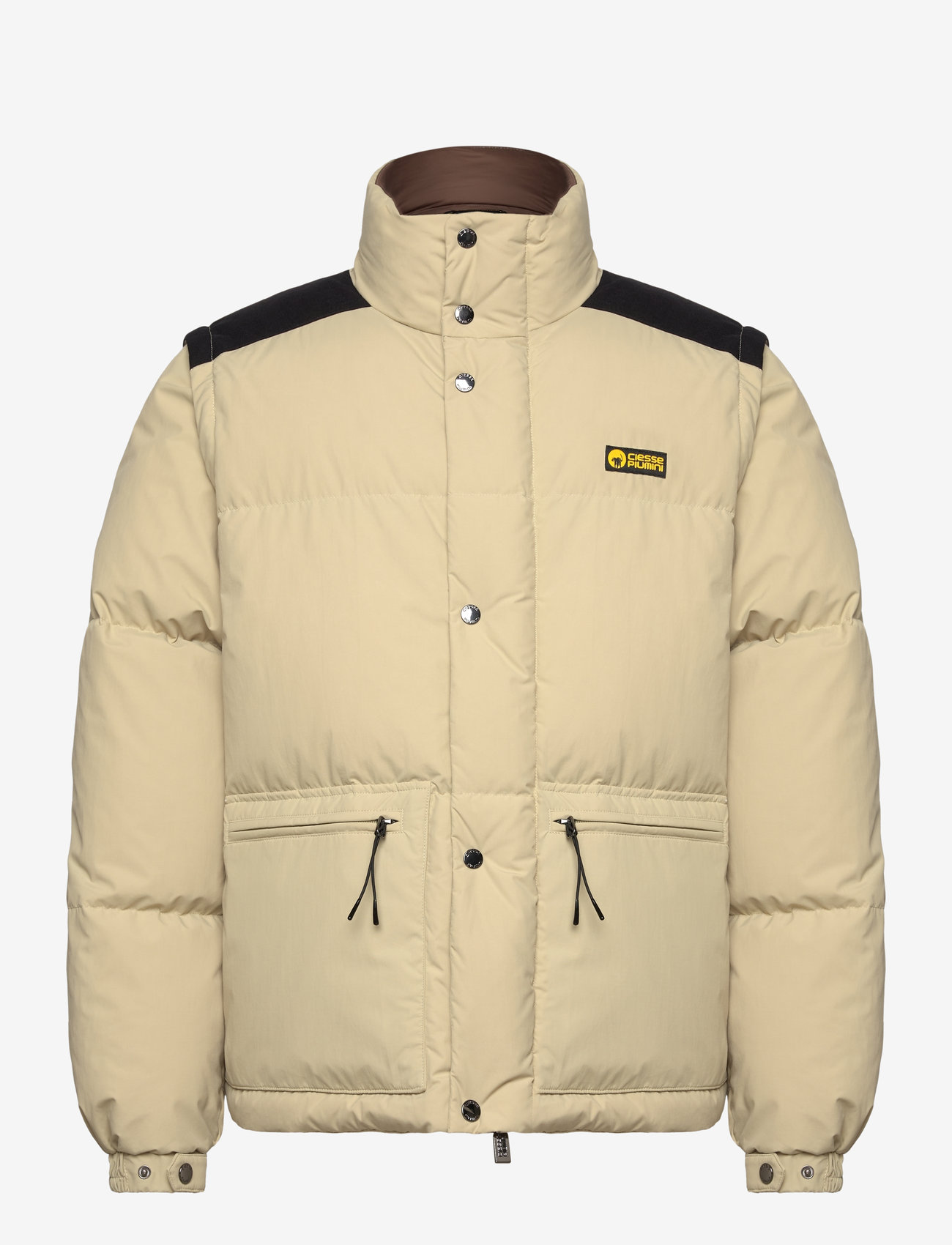 Ciesse Piumini - CP DAKOTA RECYCLE FULL ZIP JKT - winterjacken - oyster white-cocoa - 0