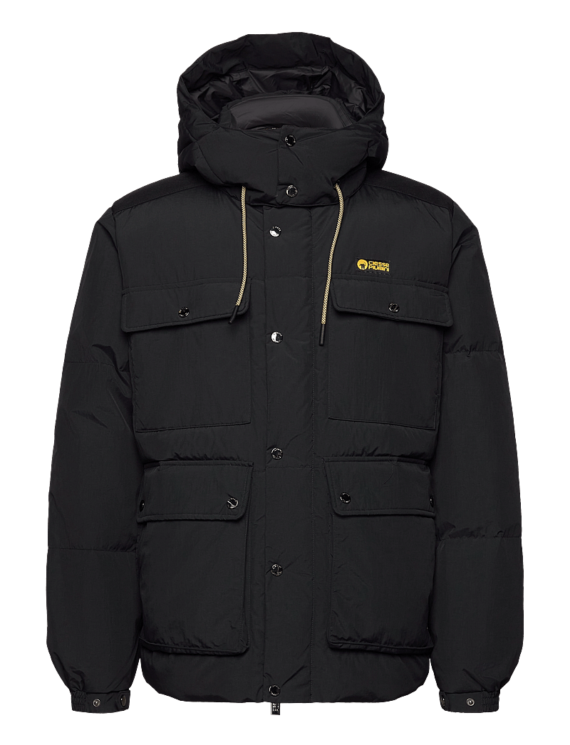Ciesse Piumini - CP ALASKA 4 POCKET DETACHABLE HOODED JKT - jet black - 0