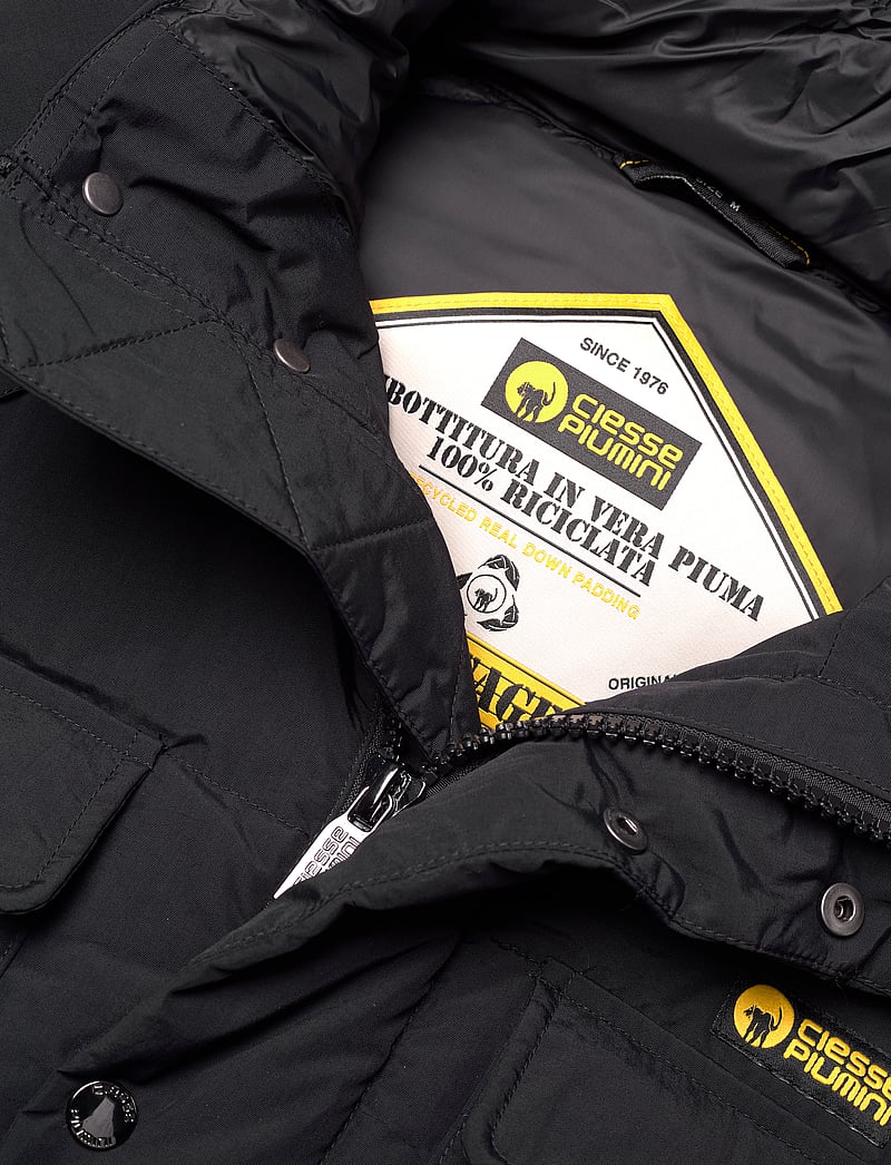 Ciesse Piumini - CP ALASKA 4 POCKET DETACHABLE HOODED JKT - jet black - 2