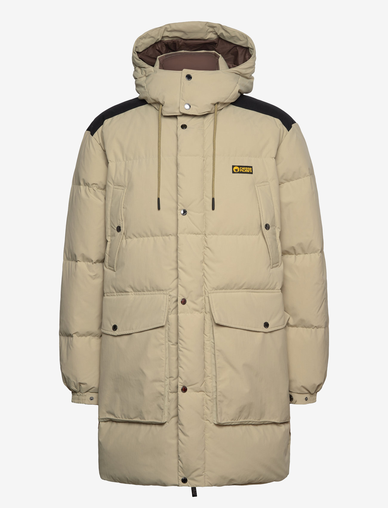 Ciesse Piumini - CP CANADA 4 PKT MID LENGHT JKT - winterjacken - oyster white-cocoa - 0