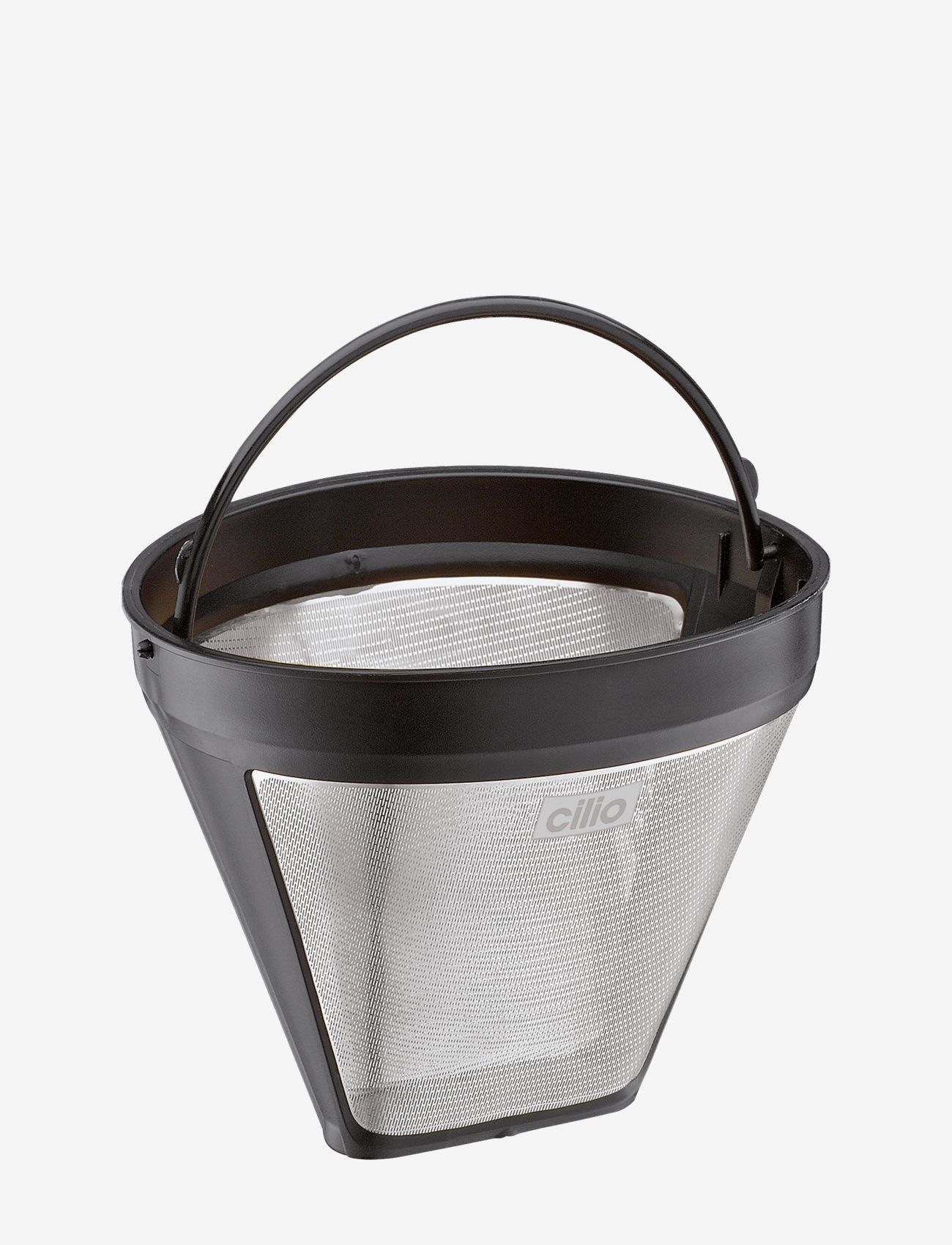 CILIO Kaffefilter Str. 4 I Stål Genanvendeligt 12,5Cm Silber - 12.5 CM - Unisex