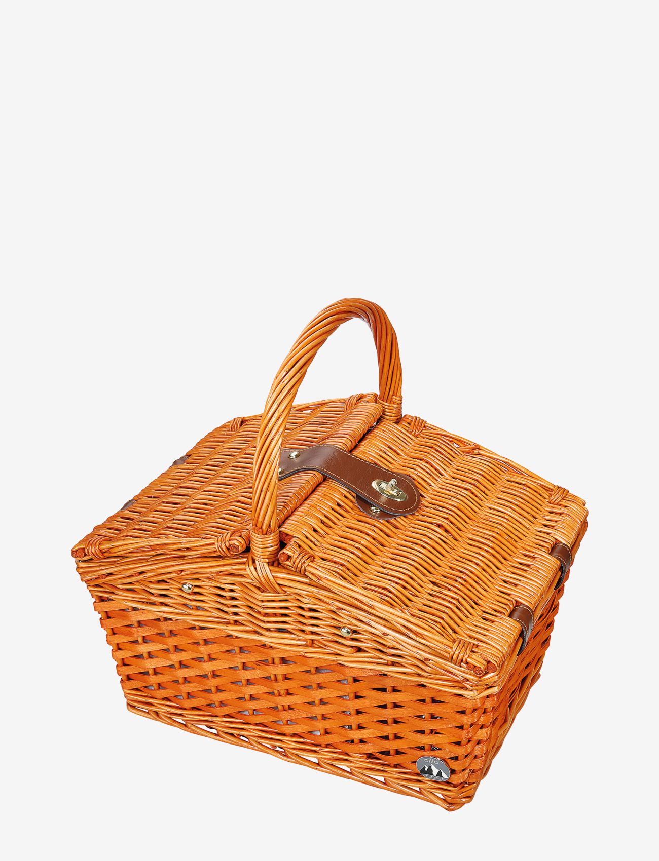 cilio - Picnic basket SALERNO - picknick-zubehör - reddish brown - 0