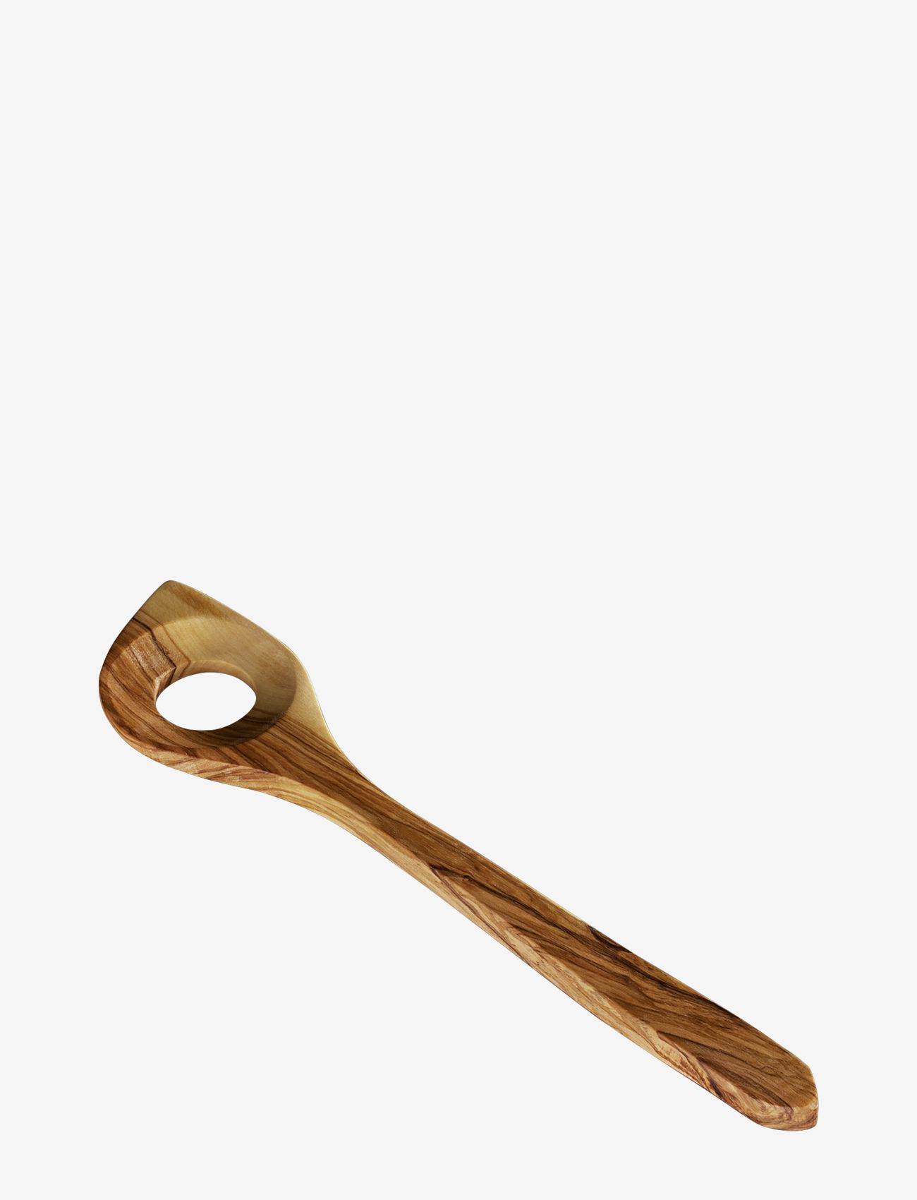 cilio - Cooking spoon with hole TOSCANA - de laveste prisene - olive wood - 0