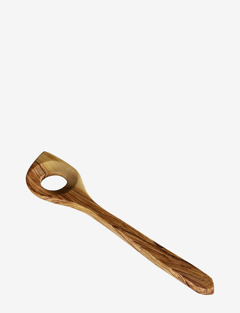 cilio - Cooking spoon with hole TOSCANA - lepels en pollepels - olive wood - 1