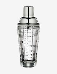 cilio - Cocktail shaker m/opskrifter 400ml - laveste priser - clear - 0
