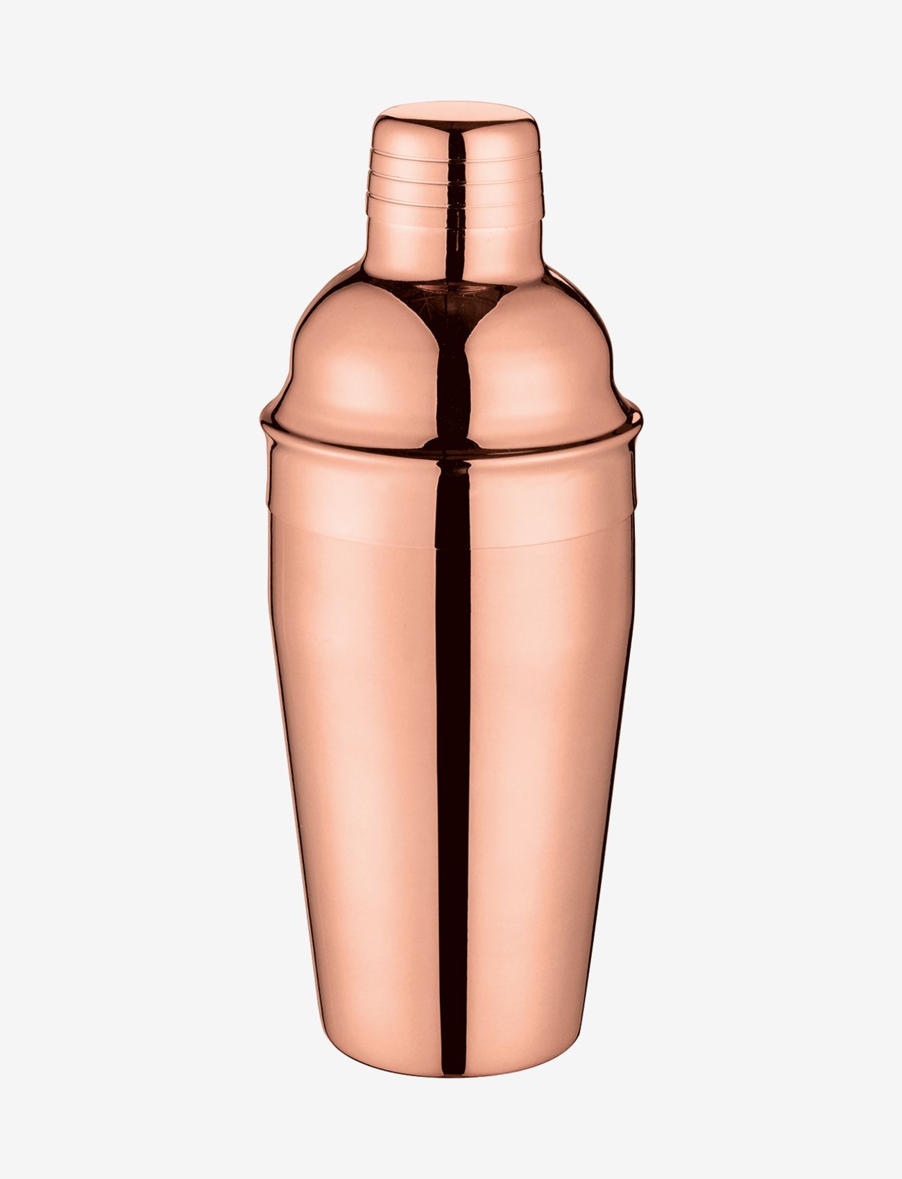 cilio Cocktailshaker 500Ml Kobberbelagt, Shaker og cocktailbestik, Guld, Str: 500 ML