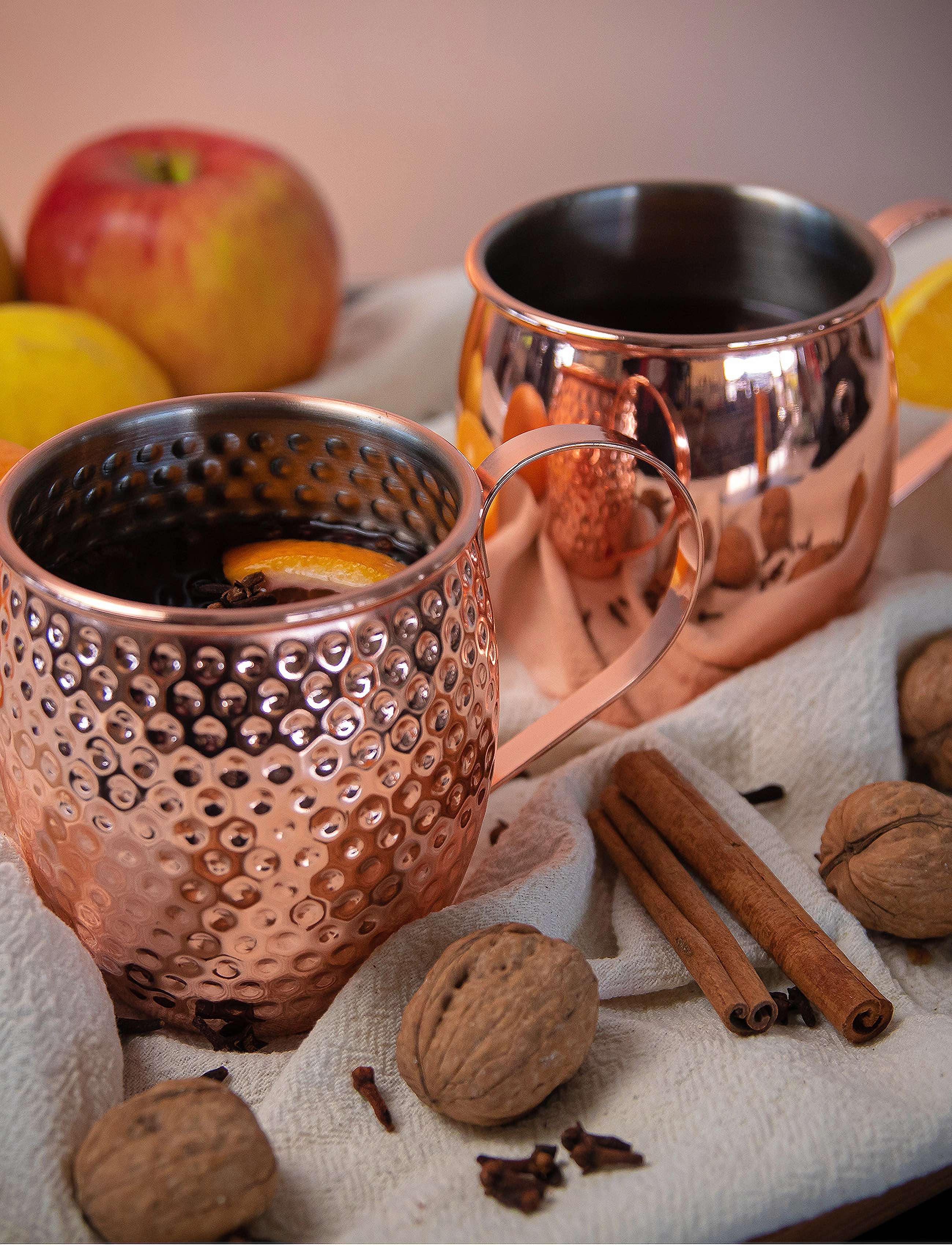 cilio Moscow Mule Krus, Banket Kobber, 50 CL, Gold, Glas > Cocktailglas, Unisex