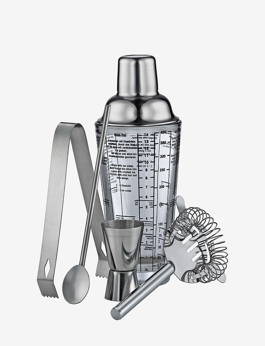 cilio - Bar set COSMOPOLITAN - shaker & cocktail-utensilien - stainless steel - 2
