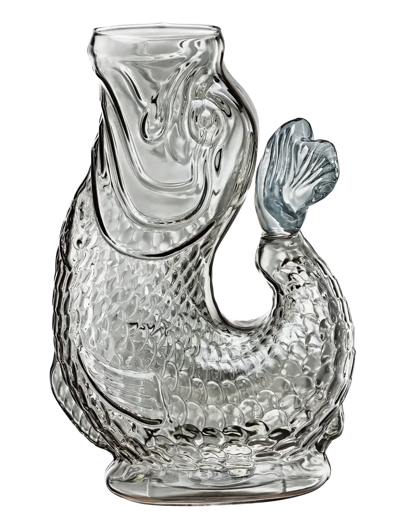 CILIO Vandkaraffel Fisk, Grå, Glas, Nemo Grau - 1 L - Unisex