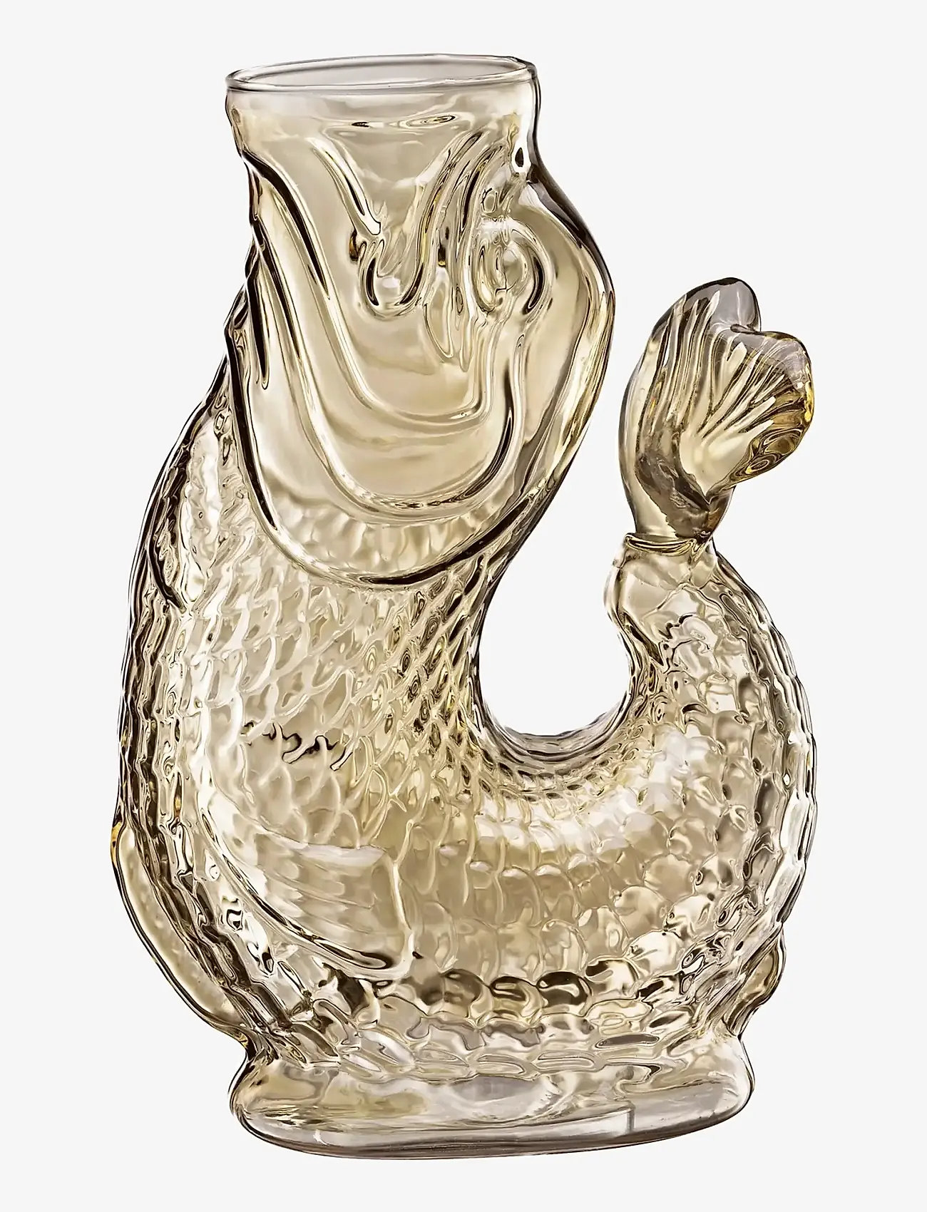 cilio - Vandkaraffel fisk, beige, glas, NEMO - vandkarafler - beige - 0