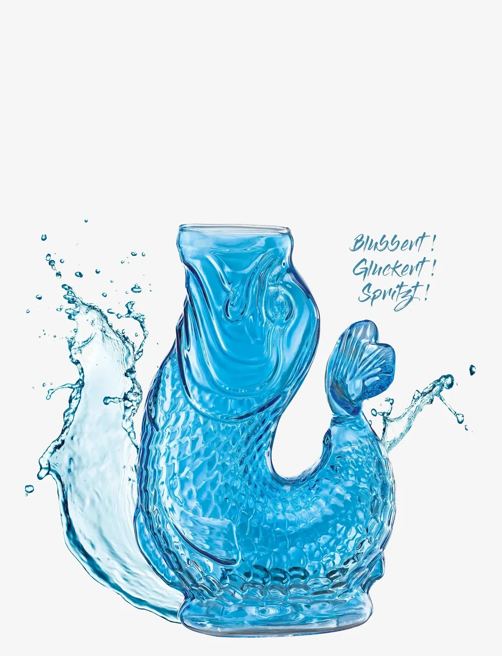 cilio - Water carafe NEMO - waterkaraffen - clear blue - 1