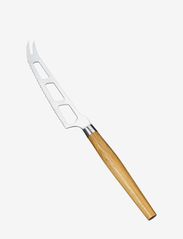 Soft cheese knife FORMAGGIO - LIGHT BROWN