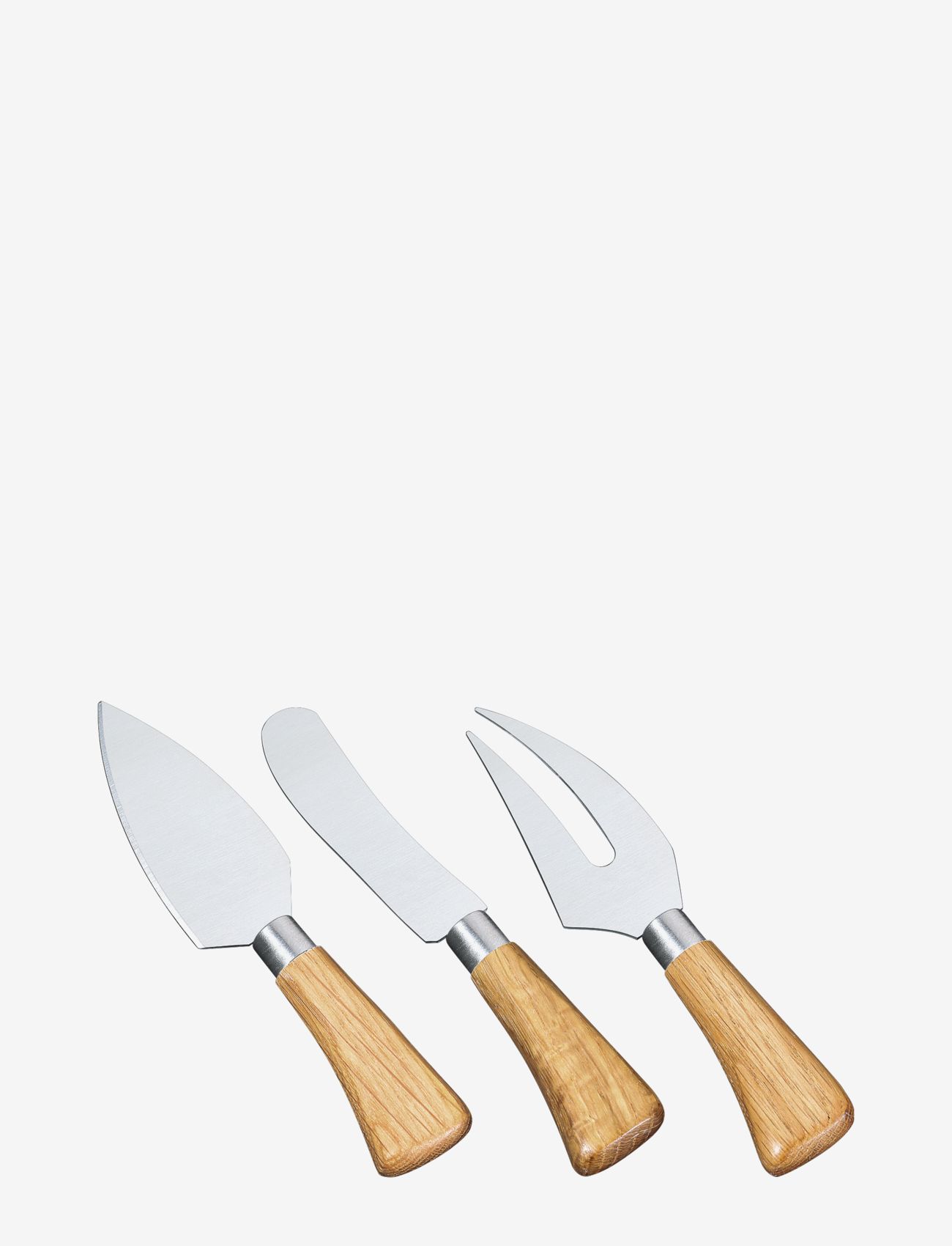 cilio - Cheese knifes 3 pcs. FORMAGGIO - de laveste prisene - light brown - 0
