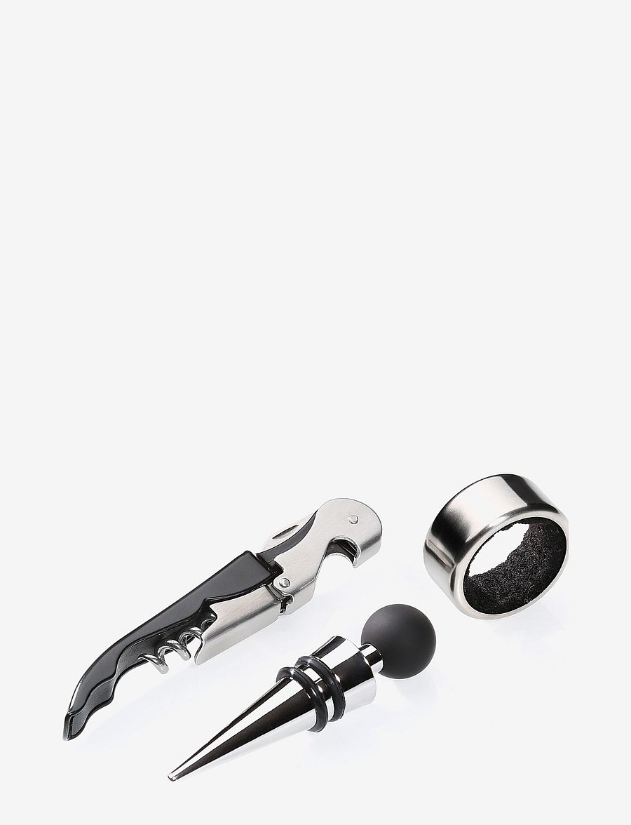 cilio - Wine set 3 pcs. BARDOLINO - die niedrigsten preise - stainless steel - 1