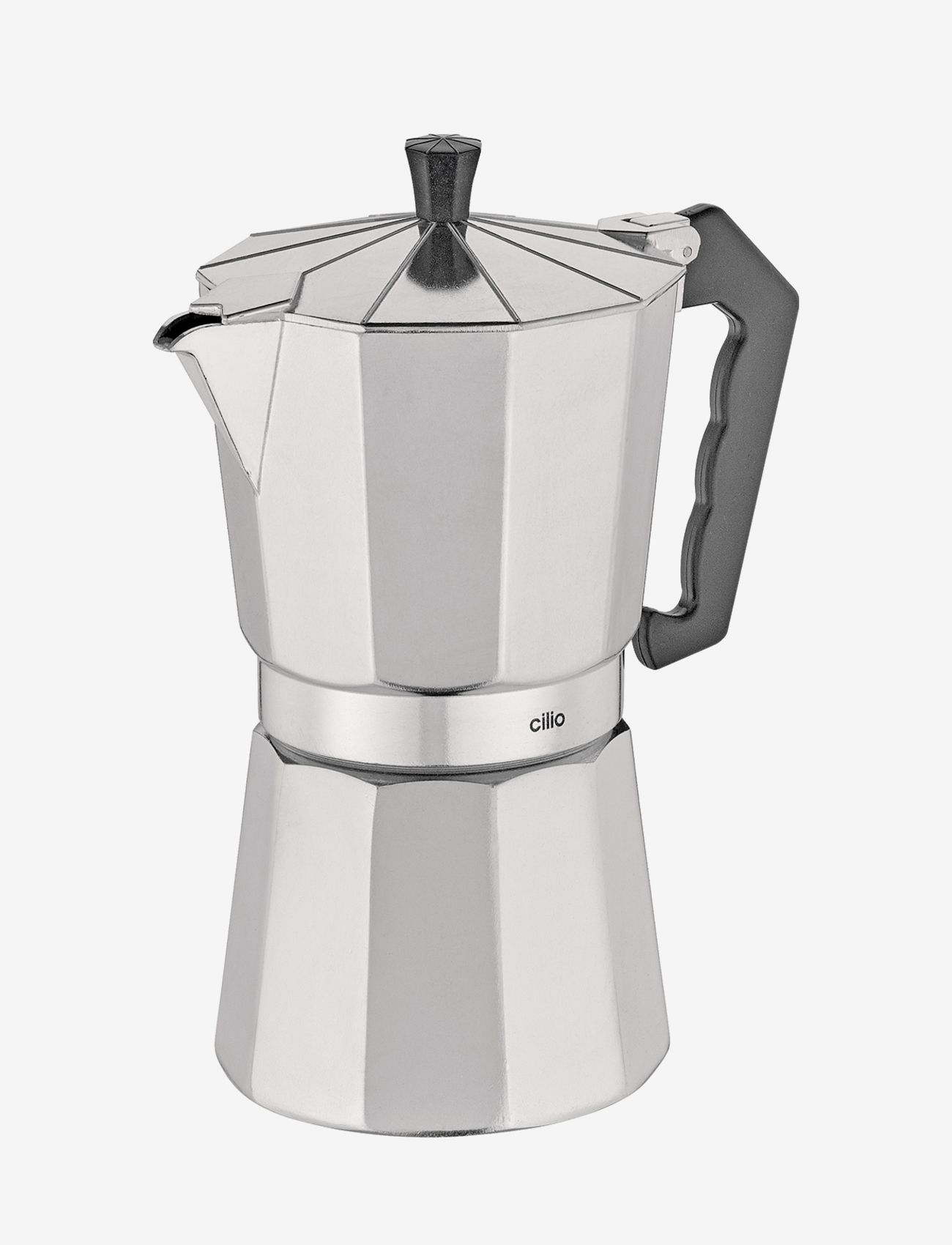 cilio Espressomaker CLASSICO induktion 9 kopper - Køkken - ALUMINUM / silver
