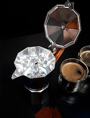 cilio - Espresso maker CLASSICO NATURA 3 cups - mokos kavinukai - black - 2