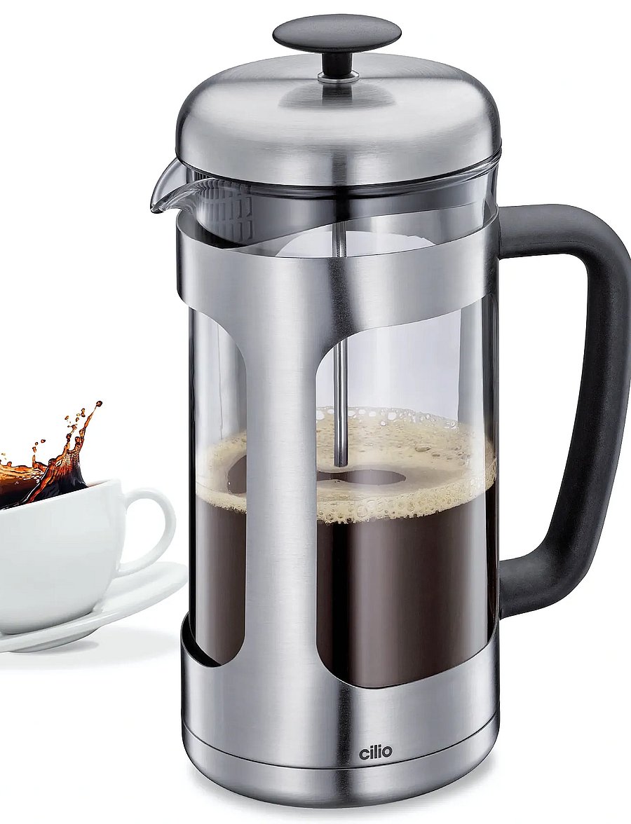 cilio - French press MARIA - die kaffeepresse - steel - 0