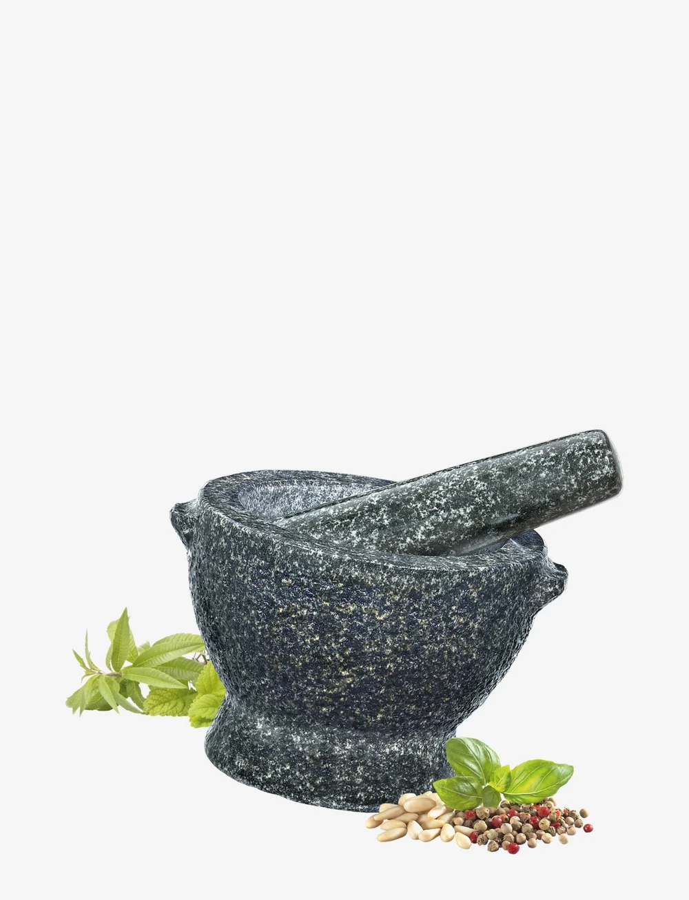 cilio - Mortar GOLIATH - mörser & stößel - black - 1