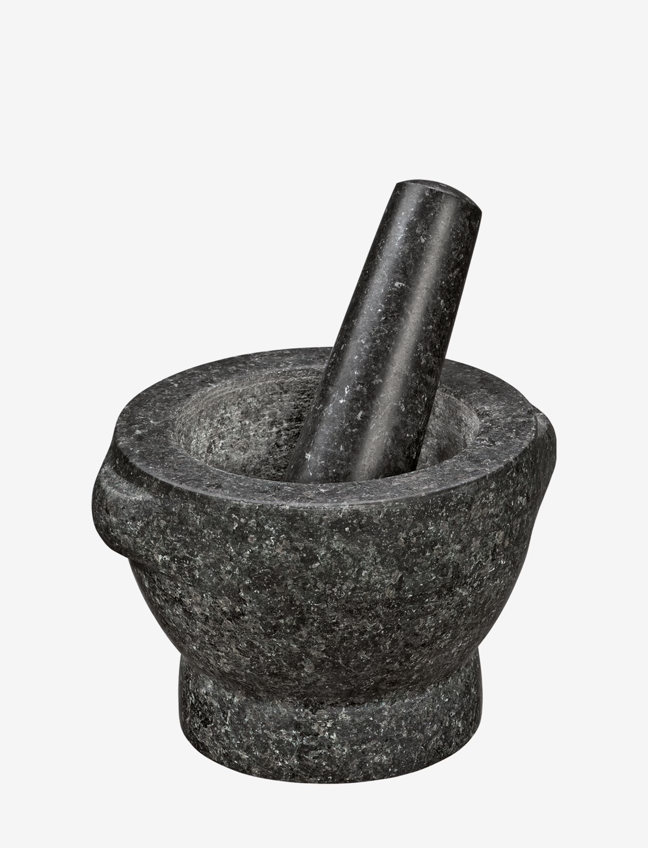 Morter i granit m/støder DAVID Ø13cm - BLACK