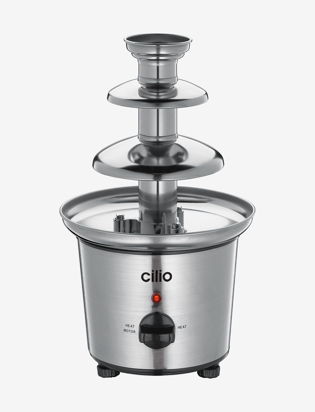 cilio - Chocolate fountain PERU - iepērcies pēc cenas - satin stainless steel - 2