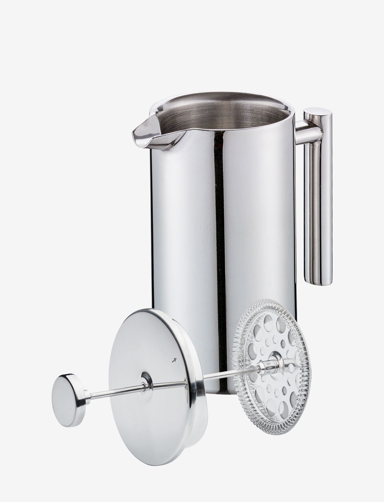 cilio - French press SARA 8 cups - franse pers - polished stainless steel - 1