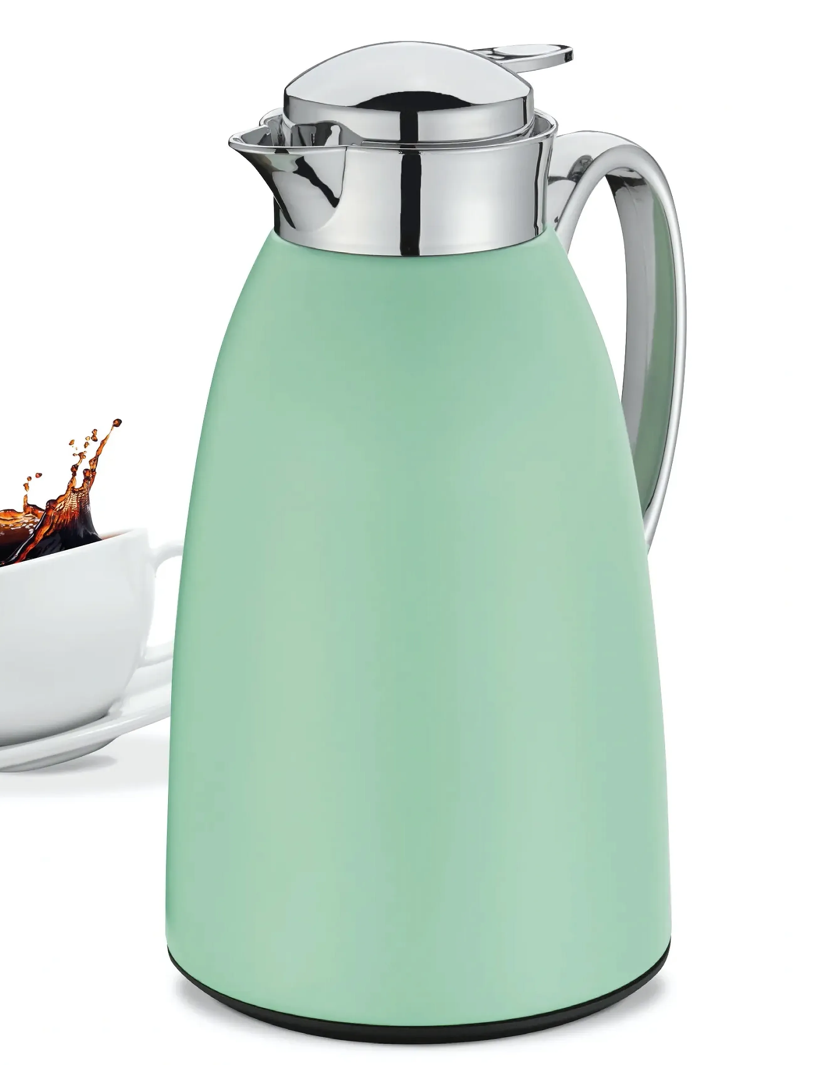 cilio Termokande, Mat Mint, Venezia, 1 L, Jugs & Carafes, Grün - Thermal Homeware