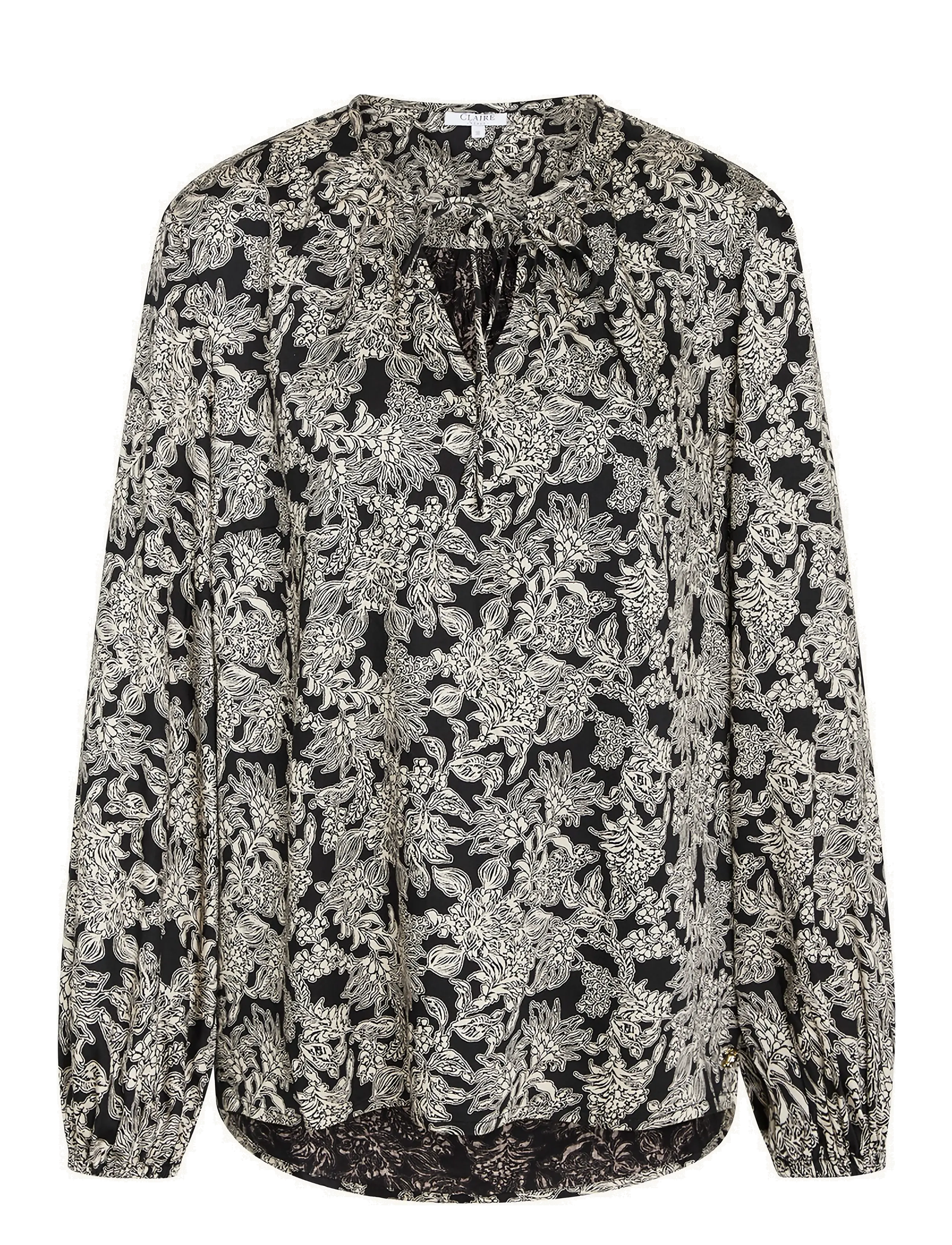 Claire Woman CWRambeau - Shirt - Transitional Layering - BLACK / black