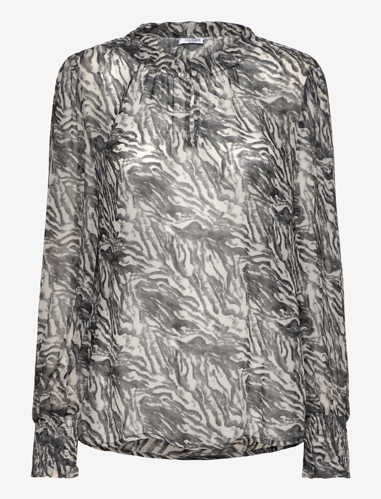 Claire Woman - Raquel - Shirt - langærmede bluser - ivory - 0