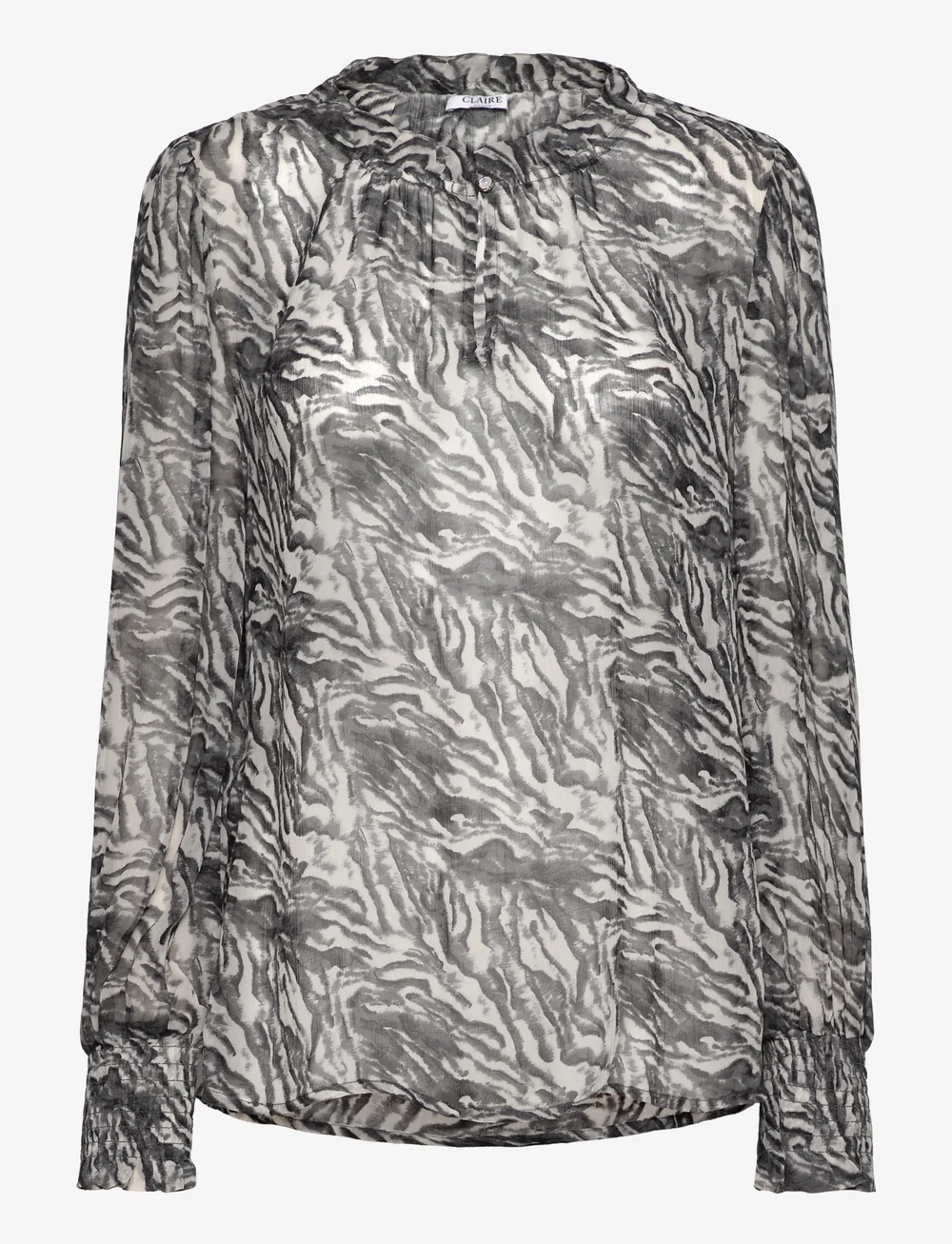 Claire Woman - Raquel - Shirt - langärmlige blusen - ivory - 0