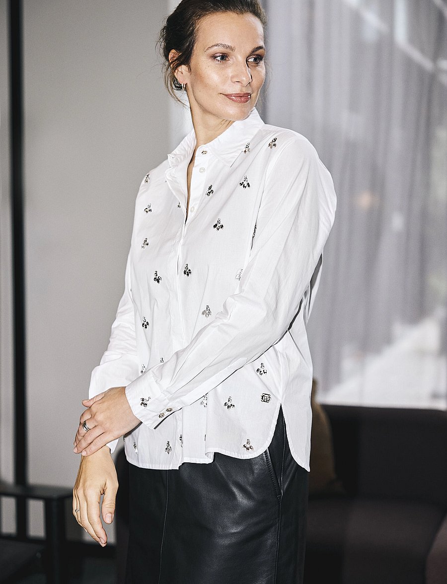 Claire Woman - CWRana - Shirt - chemises à manches longues - white - 0