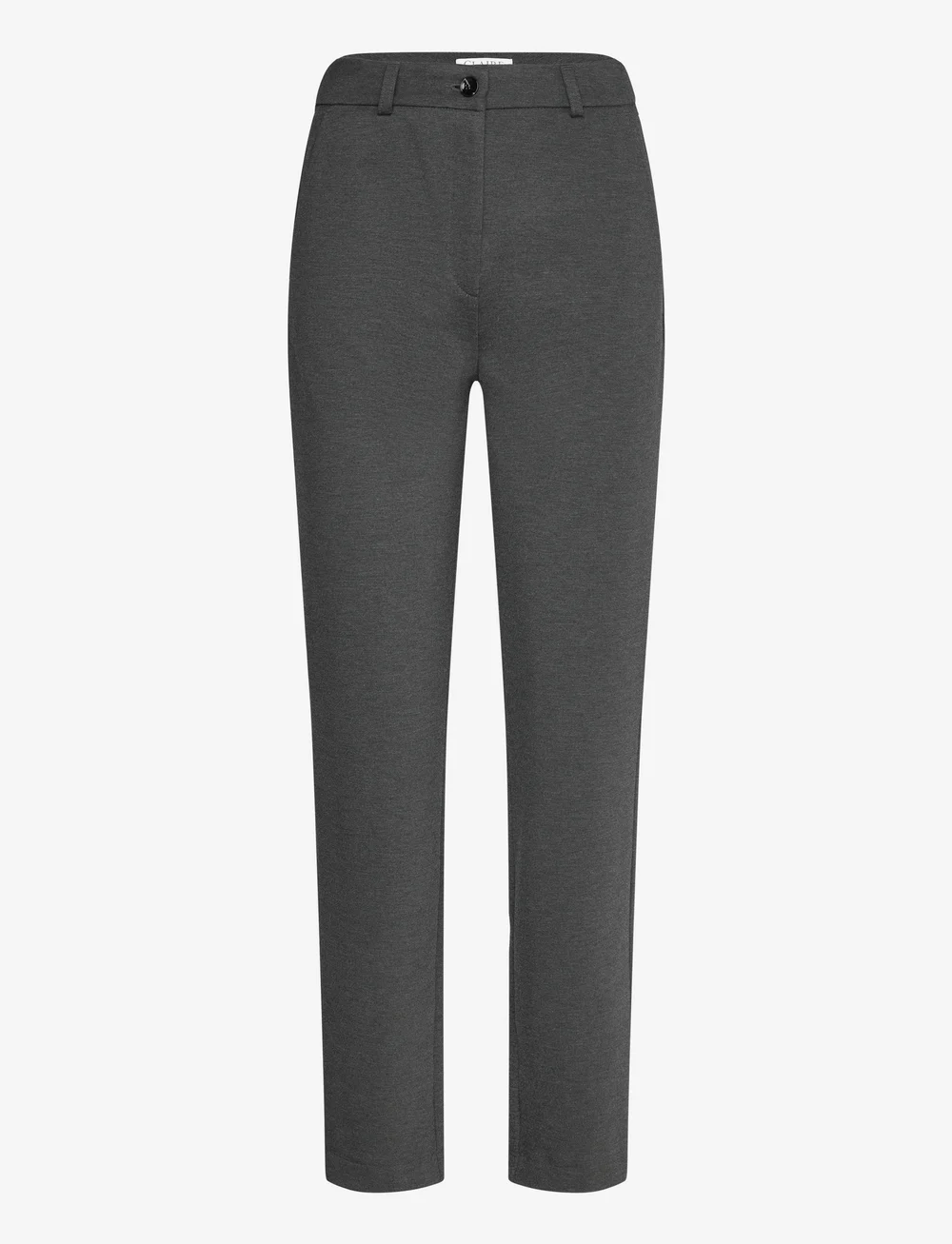 Claire Woman - CWTeja - Trousers - S - kostymbyxor - grey blend - 0