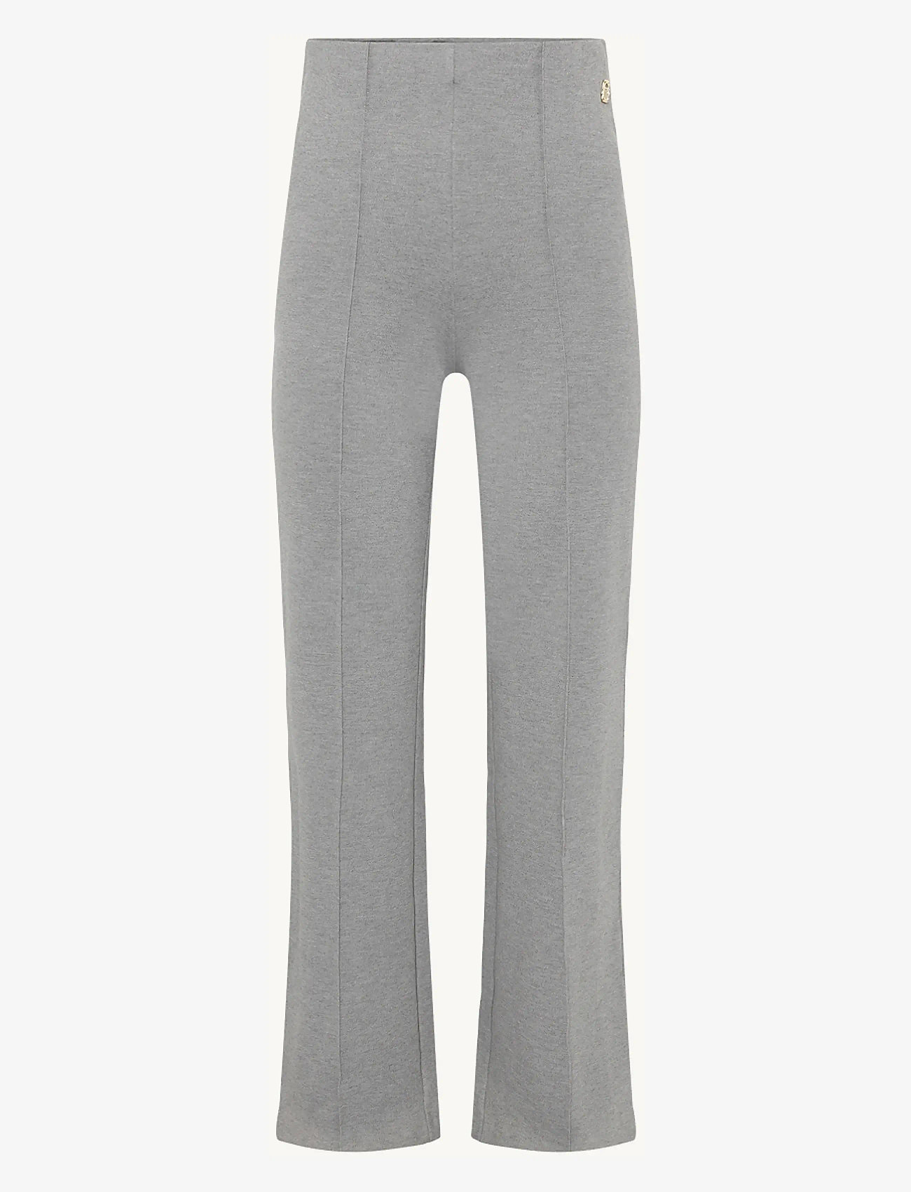 Claire Woman - CWThuc - Trousers - pantalons - light grey melange - 0