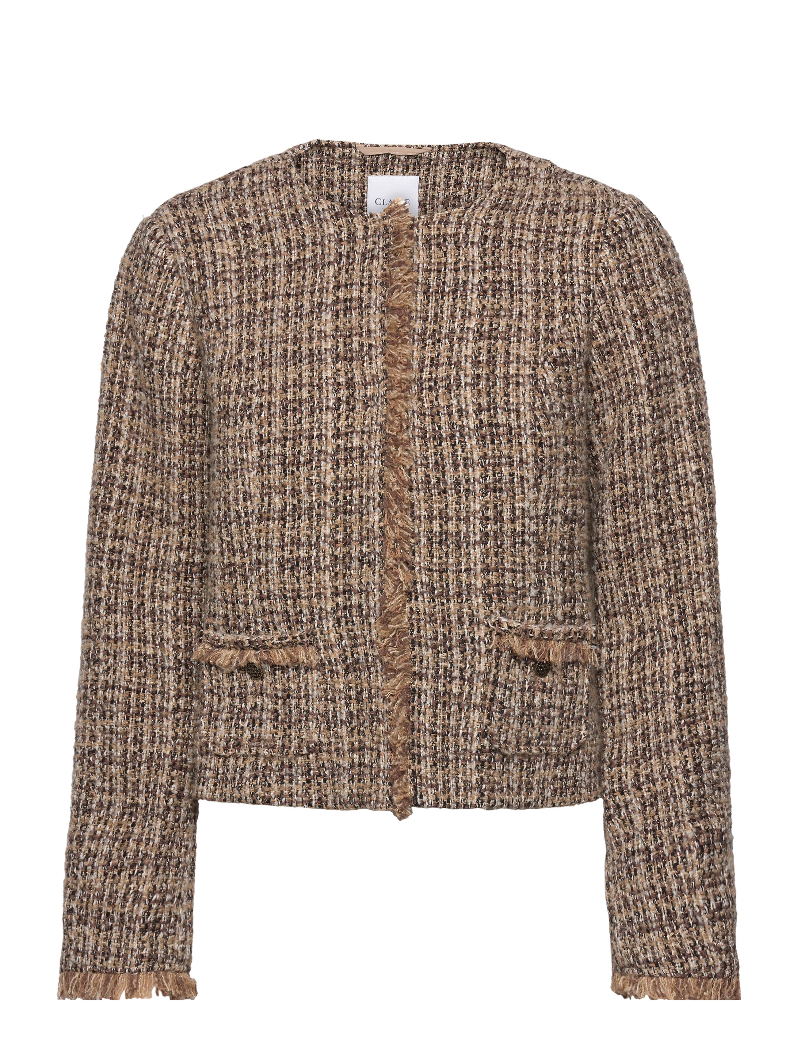 Claire Woman CWElliana - Jakke - Boucles - CACAO / brown