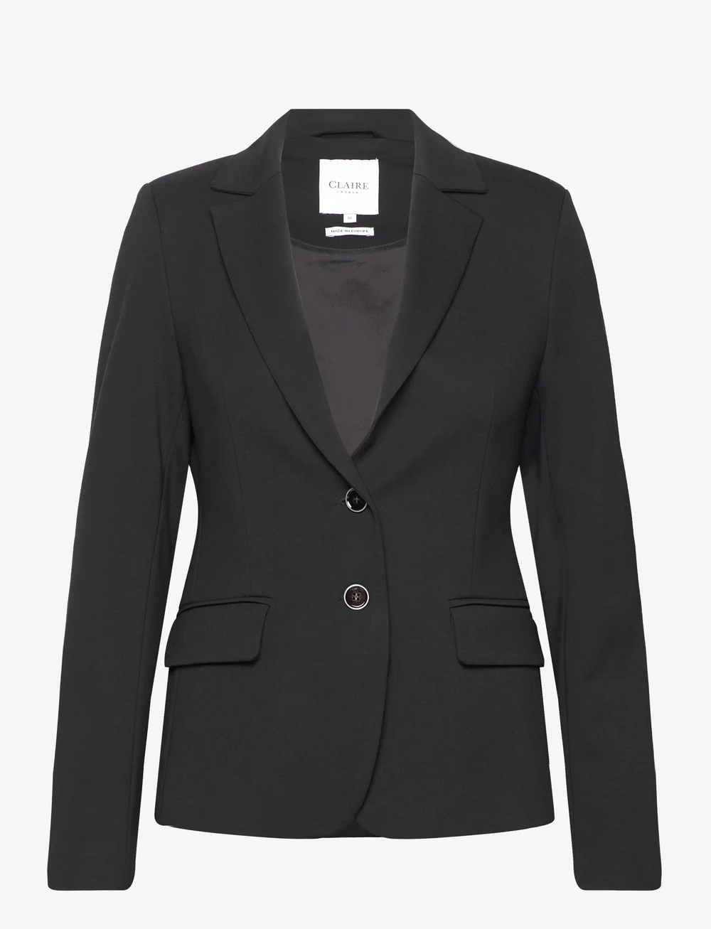 Claire Woman - CWElinor blazer - enkelknäppta kavajer - black - 0