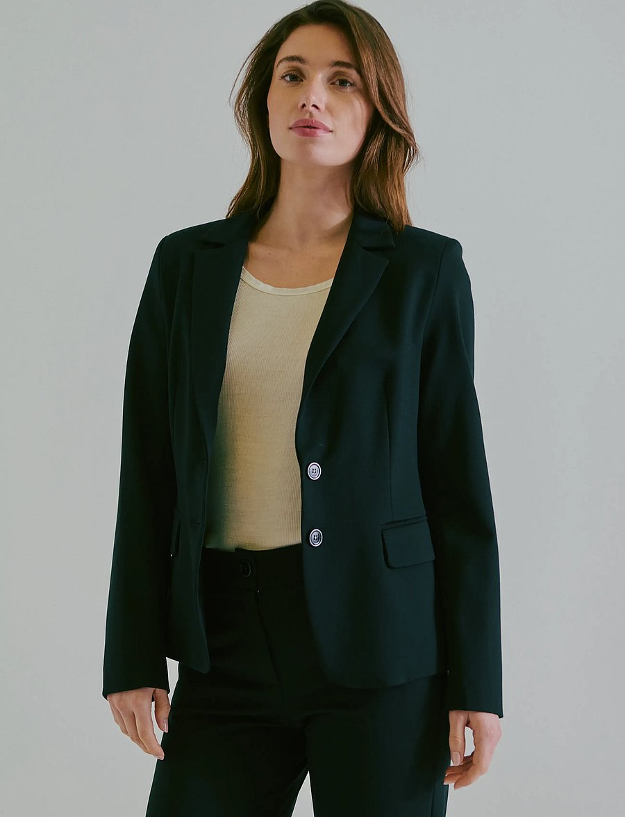 Claire Woman - CWElinor blazer - einreihige blazer - black - 0