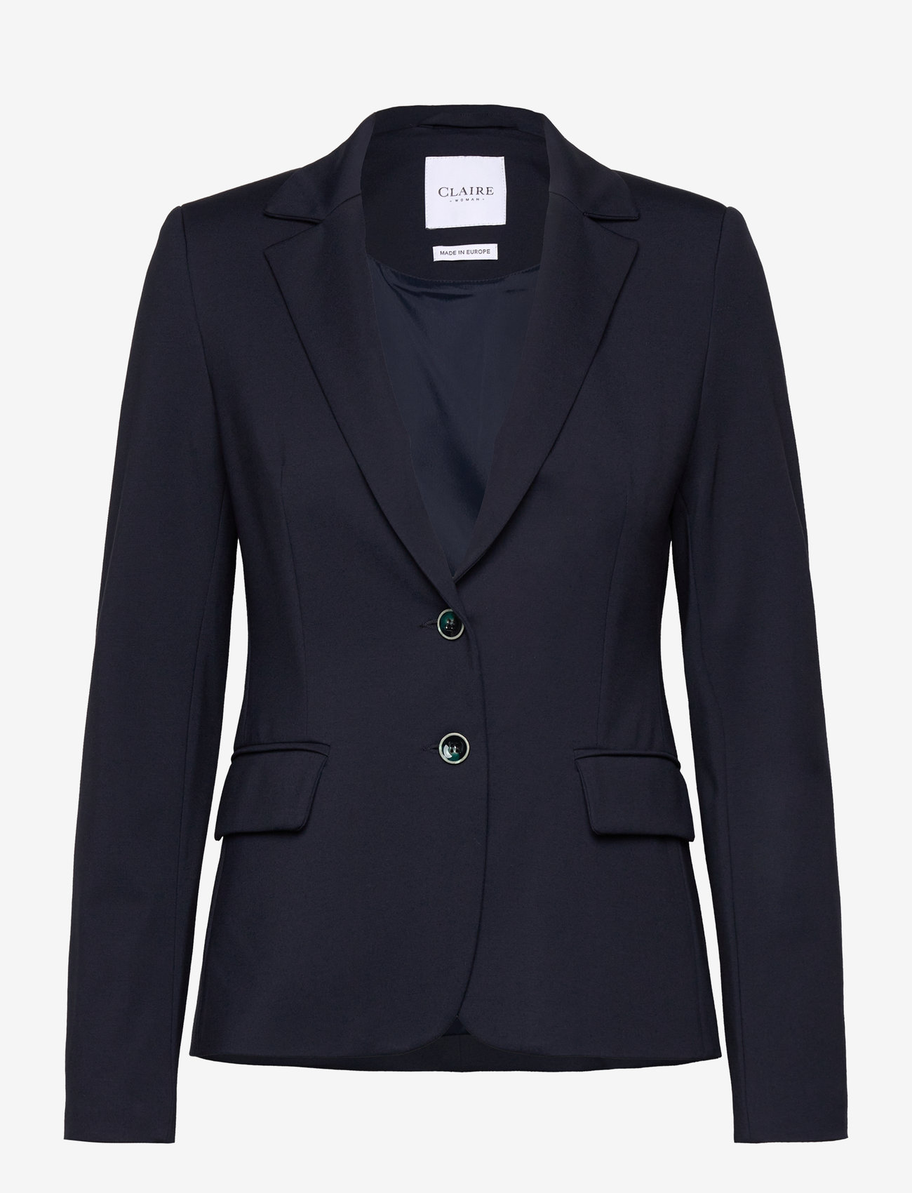 Claire Woman - CWElinor blazer - Ühes joones nööpidega bleiserid - dark navy - 0