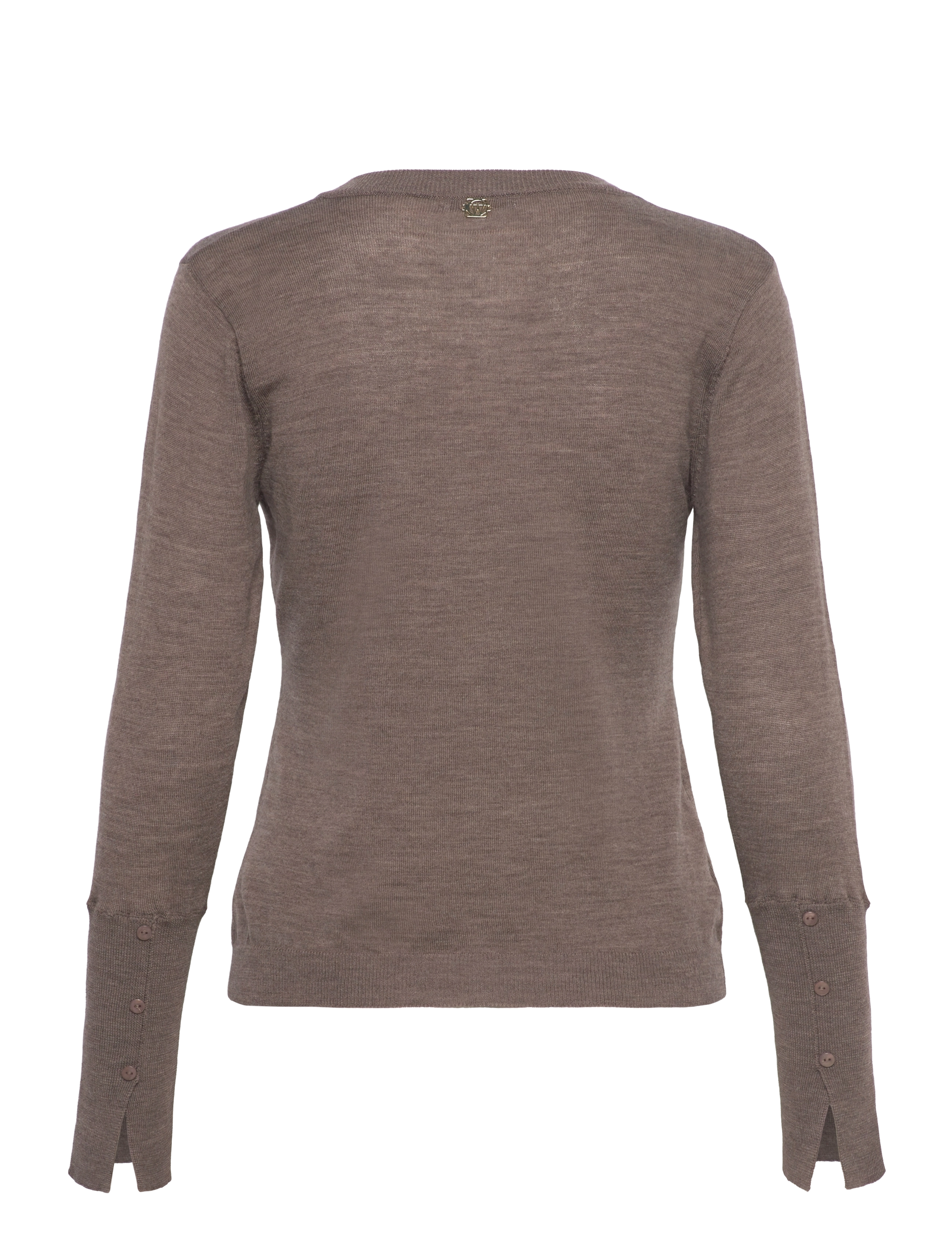 Claire Woman - Knit CWCandy - cacao melange - 1