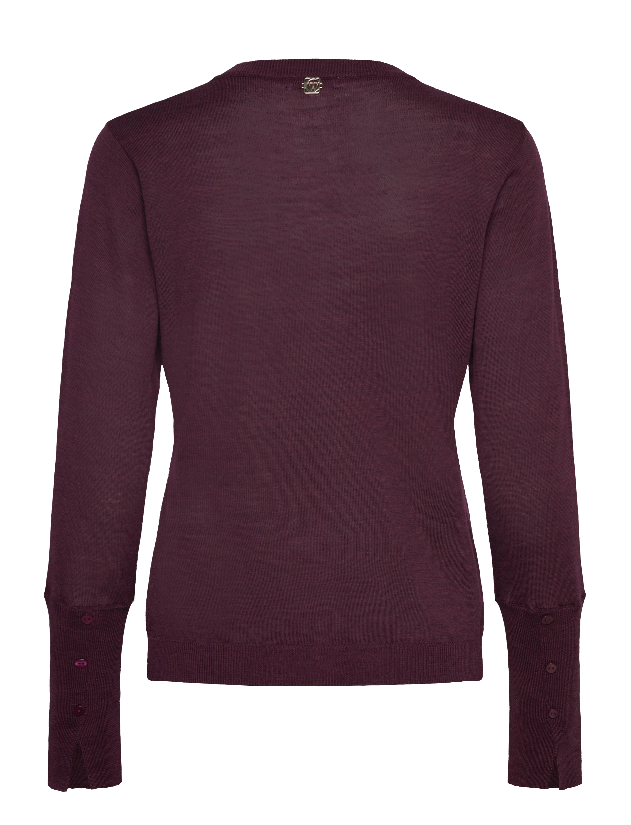 Claire Woman - CWCandy - Cardigan - wine melange - 1