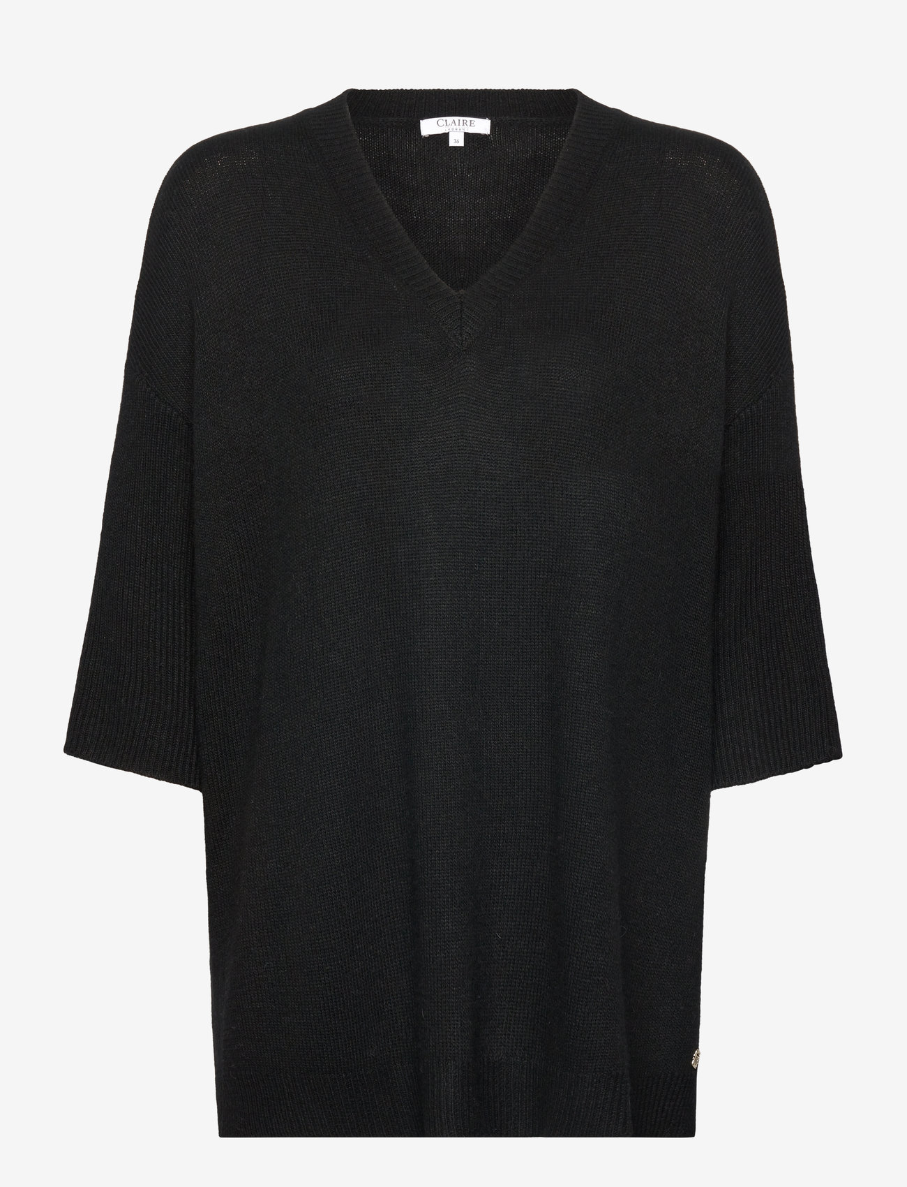 Claire Woman - CWPia - Pullover - efterårstøj - black - 0