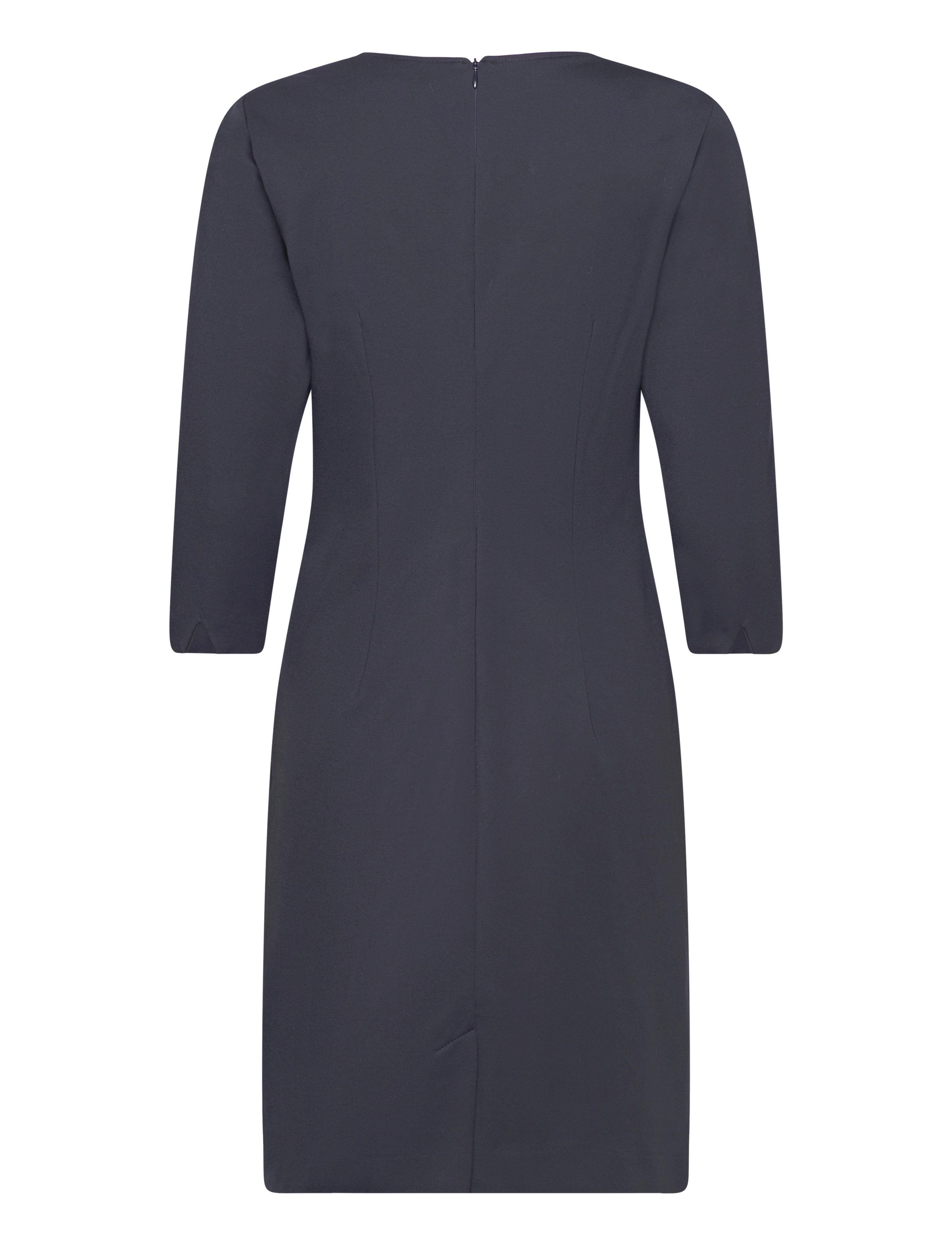Claire Woman - CWDemi Dress - midi-jurken - dark navy - 1