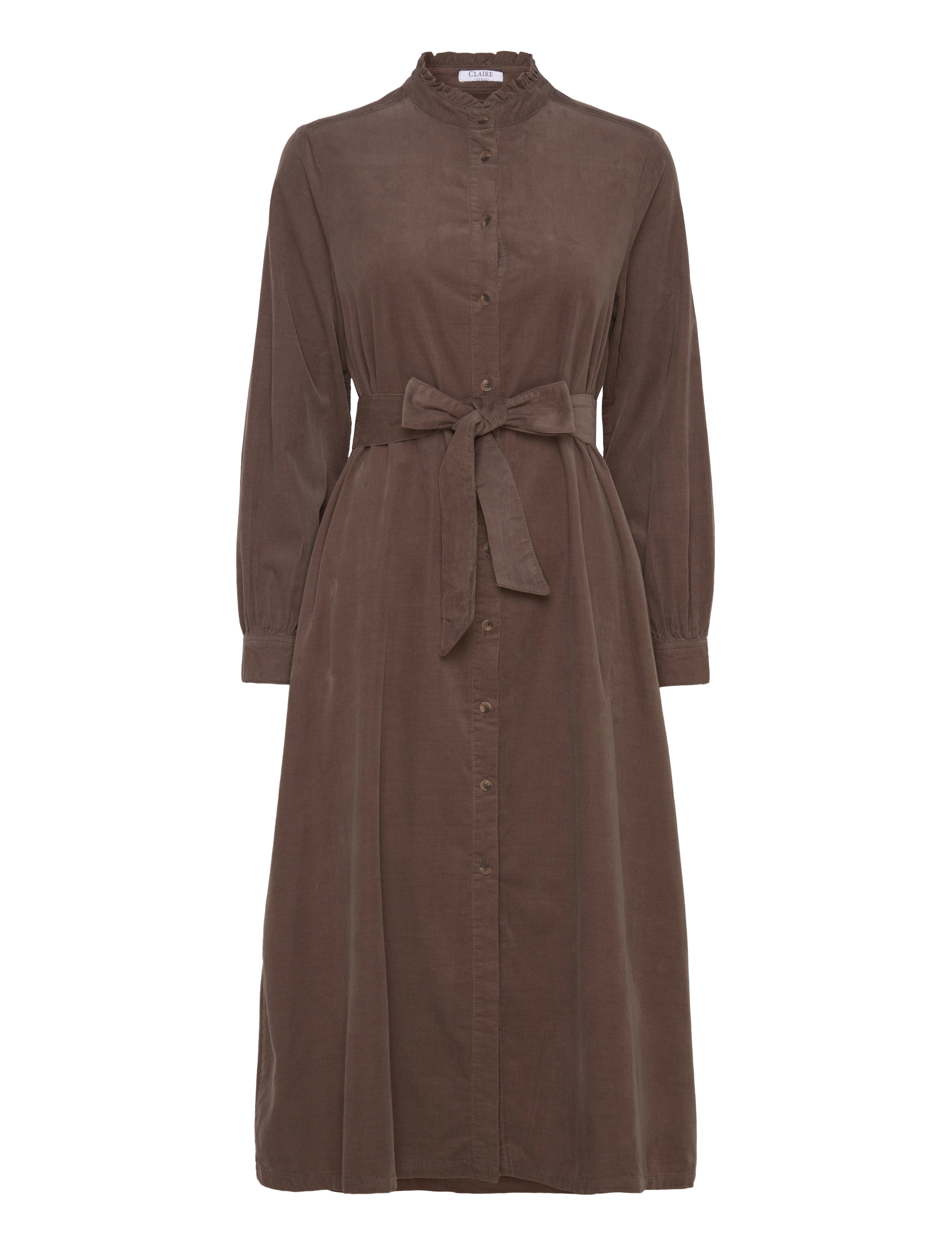 Claire Woman CWDita - Kjole - Kleidid - CACAO / brown