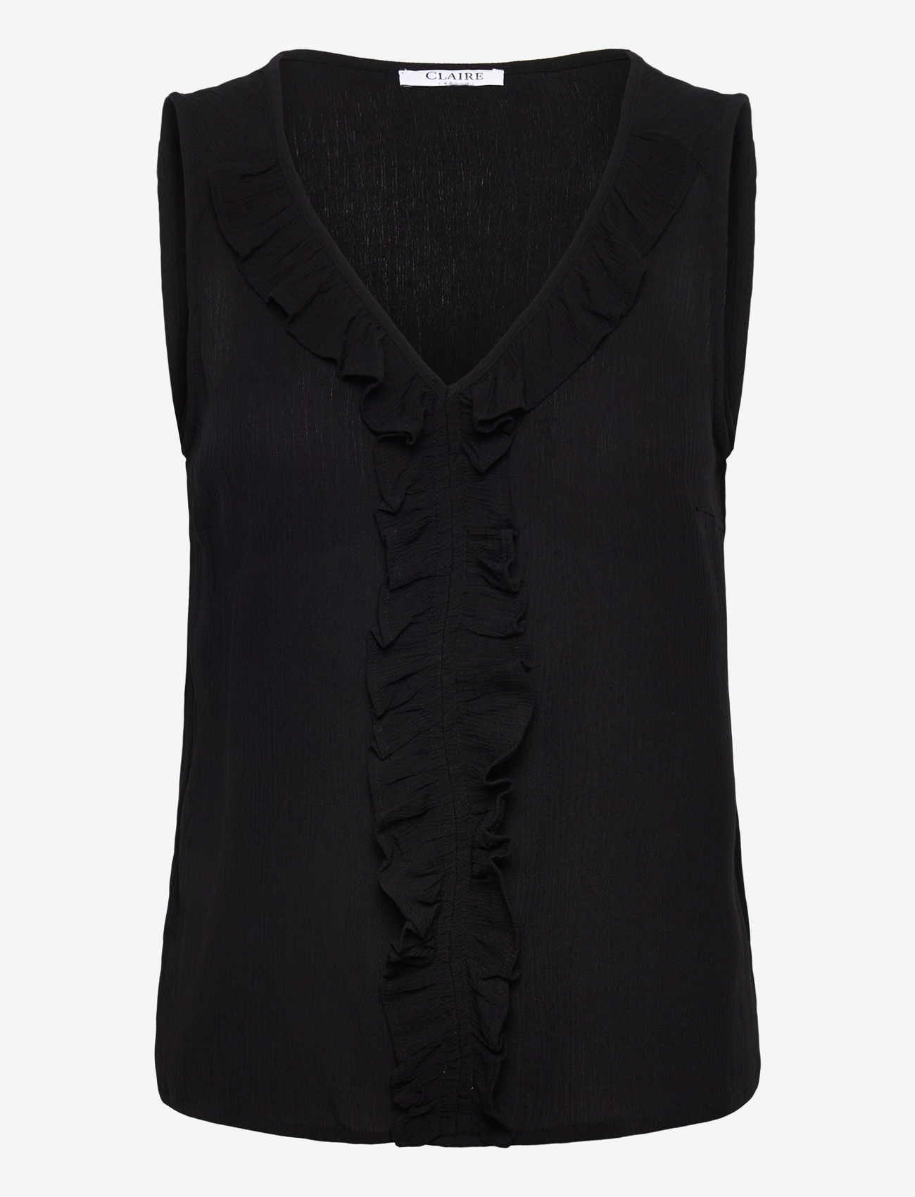 Claire Woman - Cwsabilla - Ærmeløse bluser - black - 0