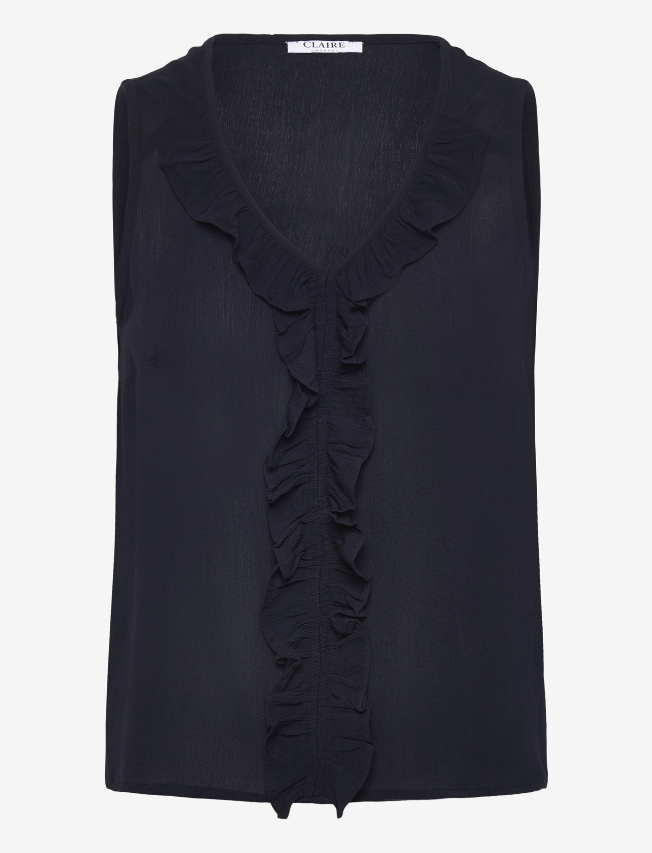 Claire Woman - Cwsabilla - Ärmellose blusen - dark navy - 0